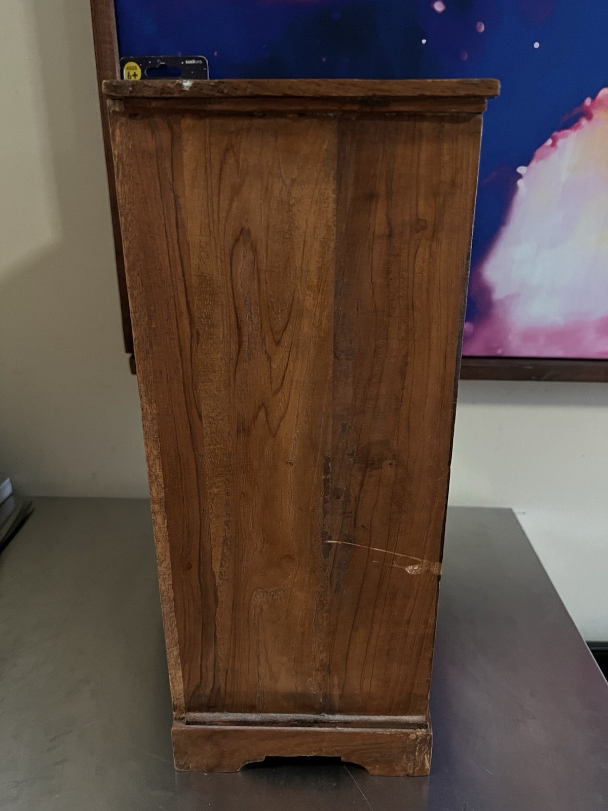 Antique Solid Wood Eight Drawer Collector's Chest | 16.25” x 12.5“ x 6.75” TLC