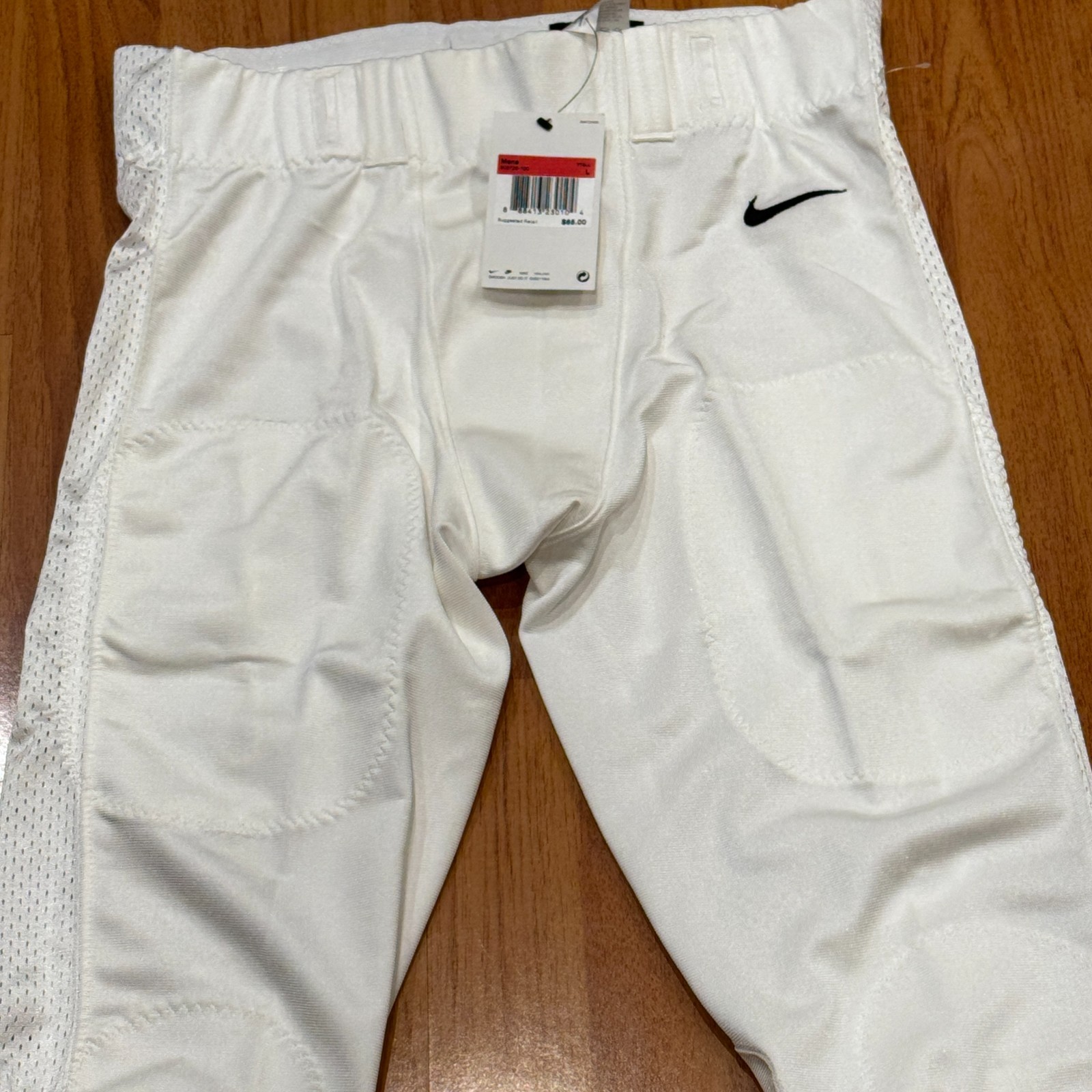 Nike Vapor Untouchable Football Pants White. Pads/Belt Not Included SZ L BNWT
