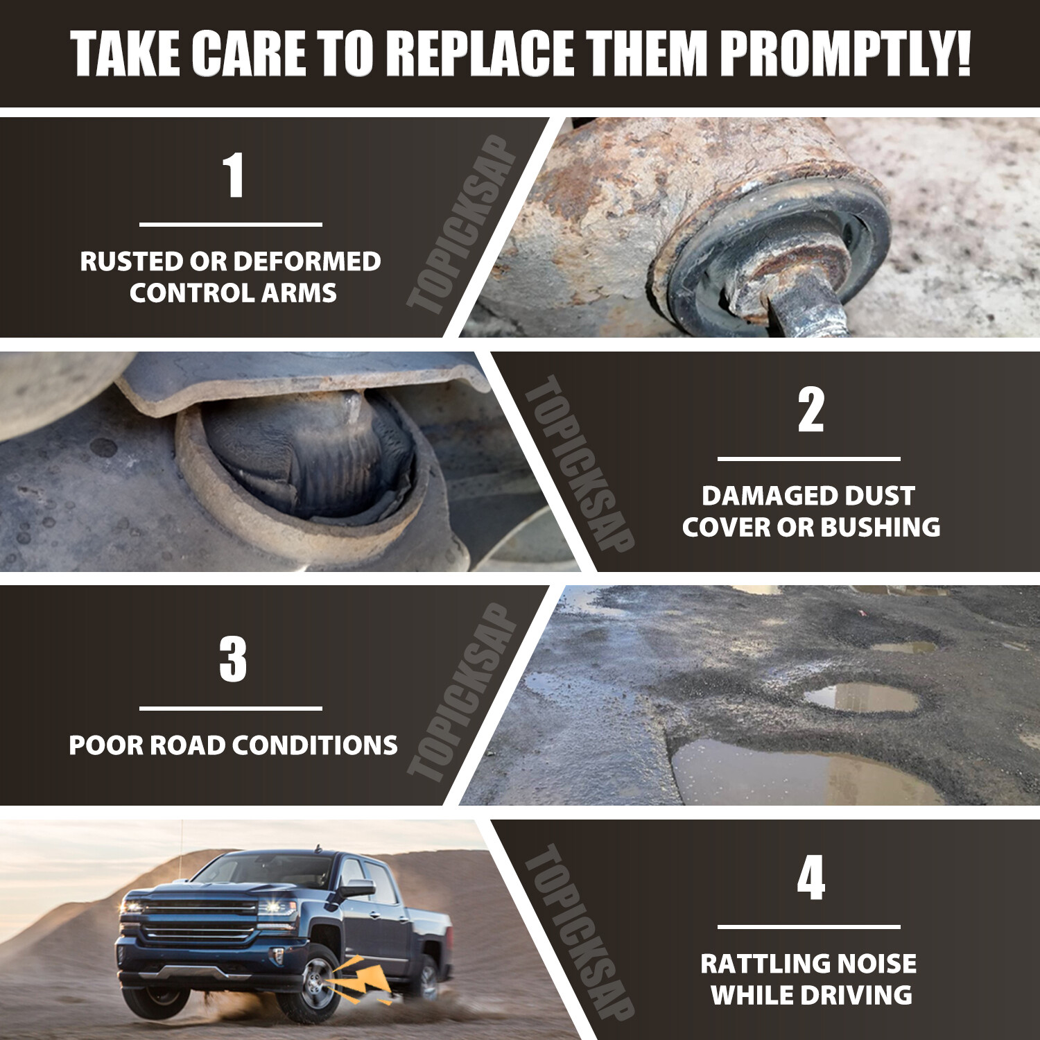 10pc Kit For 2009-14 Nissan Murano Front Control Arm Tie Rod Sway Bar Boot Link