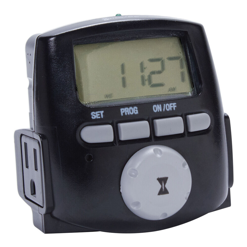 Intermatic (DT200LT) Digital Indoor/Outdoor Lighting Timer. 1 On/Off Time