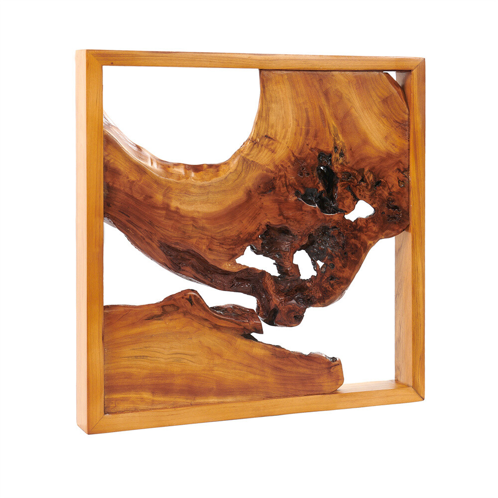 Live Edge Cedar Framed Wall Art, Rustic Farmhouse Wall Decor Home Decor