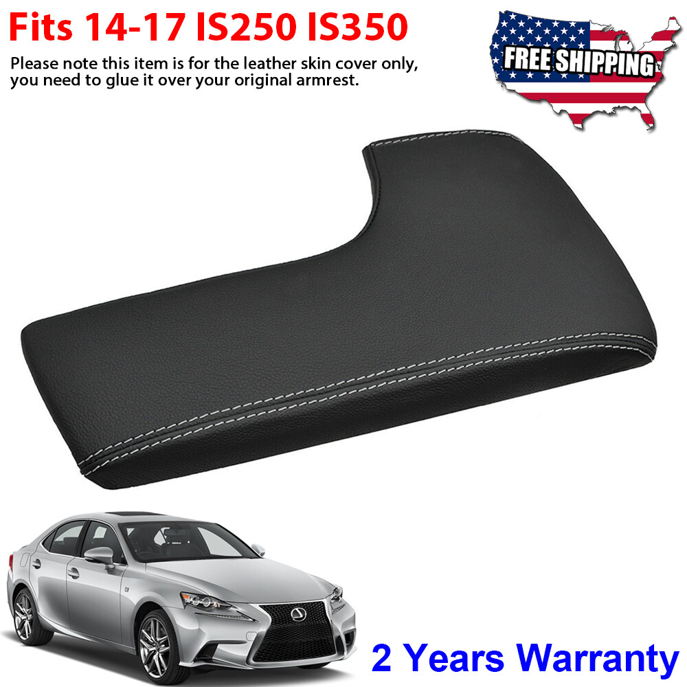 Fit 2014 2015 2016 2017 Lexus IS250 IS350 Center Console Lid Armrest Cover Gray