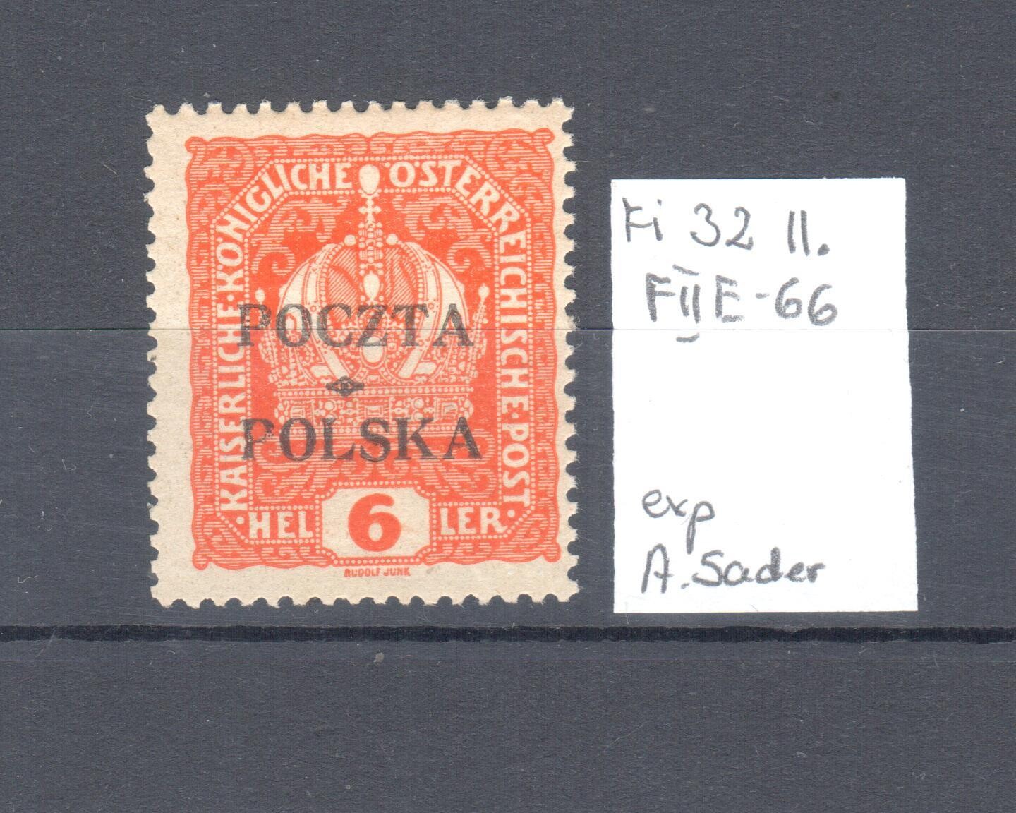 Poland Sc 43 Fi 32FII-66 MH,* exp. A. Sader VF