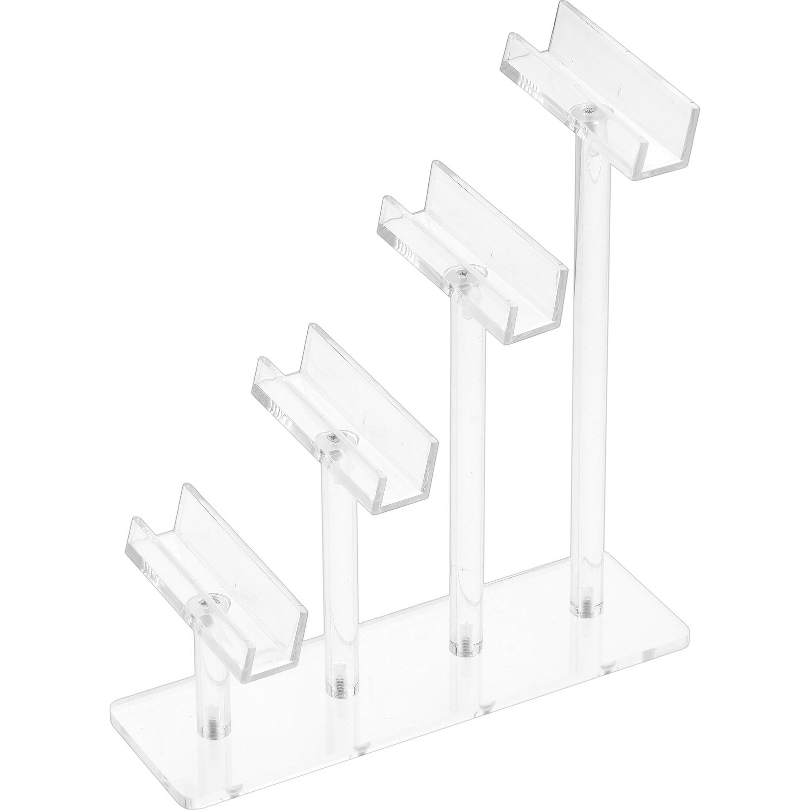 4 Tier Eyeglass Display Clear Acrylic Showcase Holder