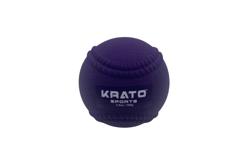Plyo Weighted Ball Set W/ Seams | Baseball Throwing & Pitching | Krato Sports