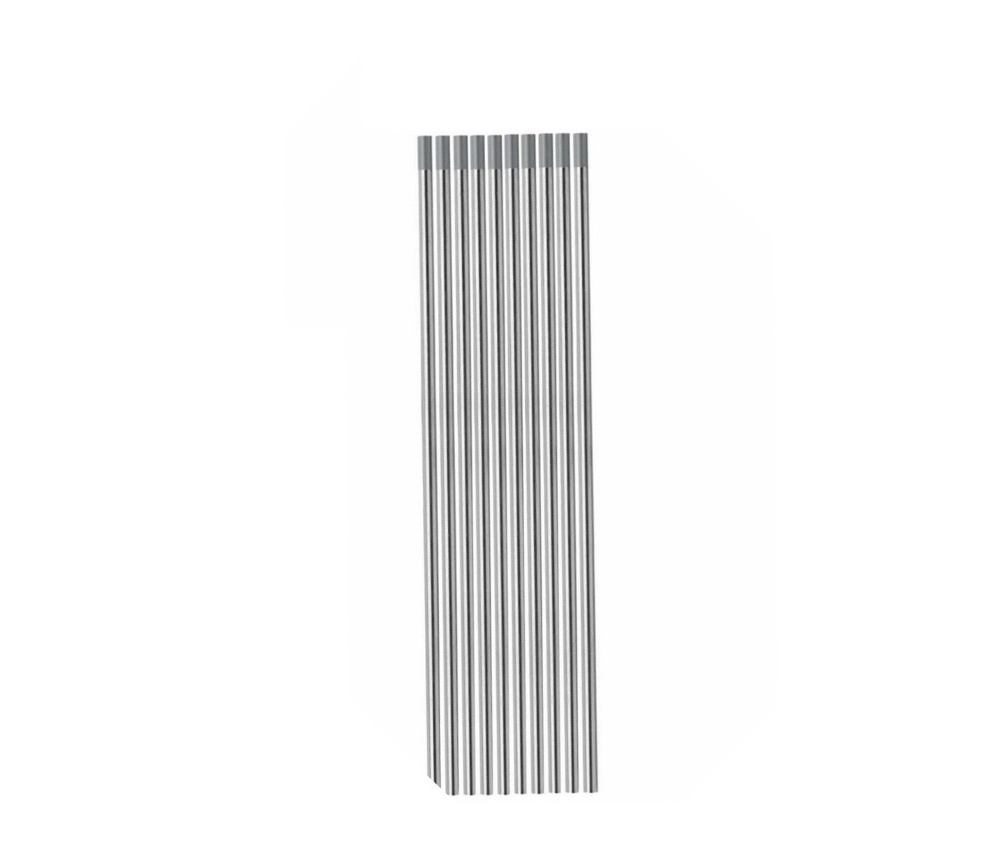 TIG Tungsten Electrodes 2% Ceriated 1/8" X 7" Gray Pack of 10
