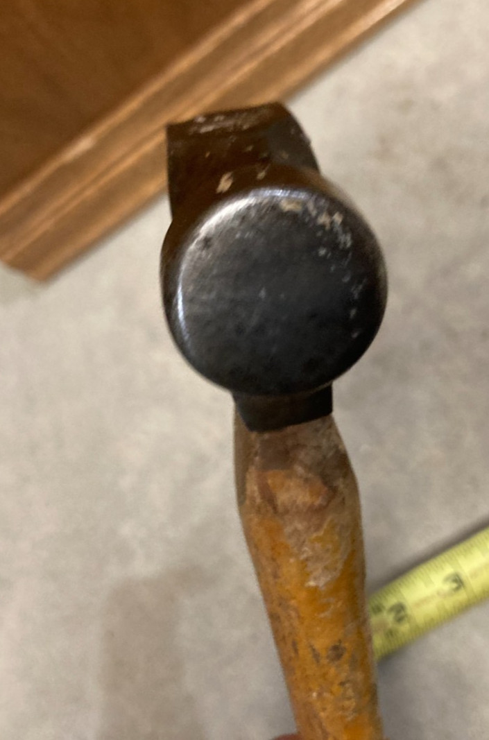 Vintage CRAFTSMAN VANADIUM Oval Logo Curved Claw Hammer Globemaster Handle USA