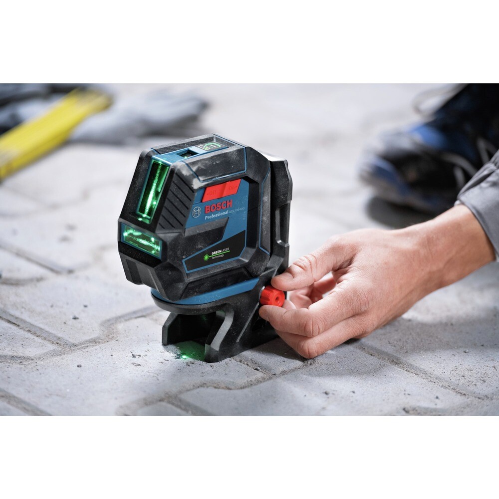 Bosch GCL100-40G-RT Green Self-Leveling Cross-Line Laser Certified Refurbished