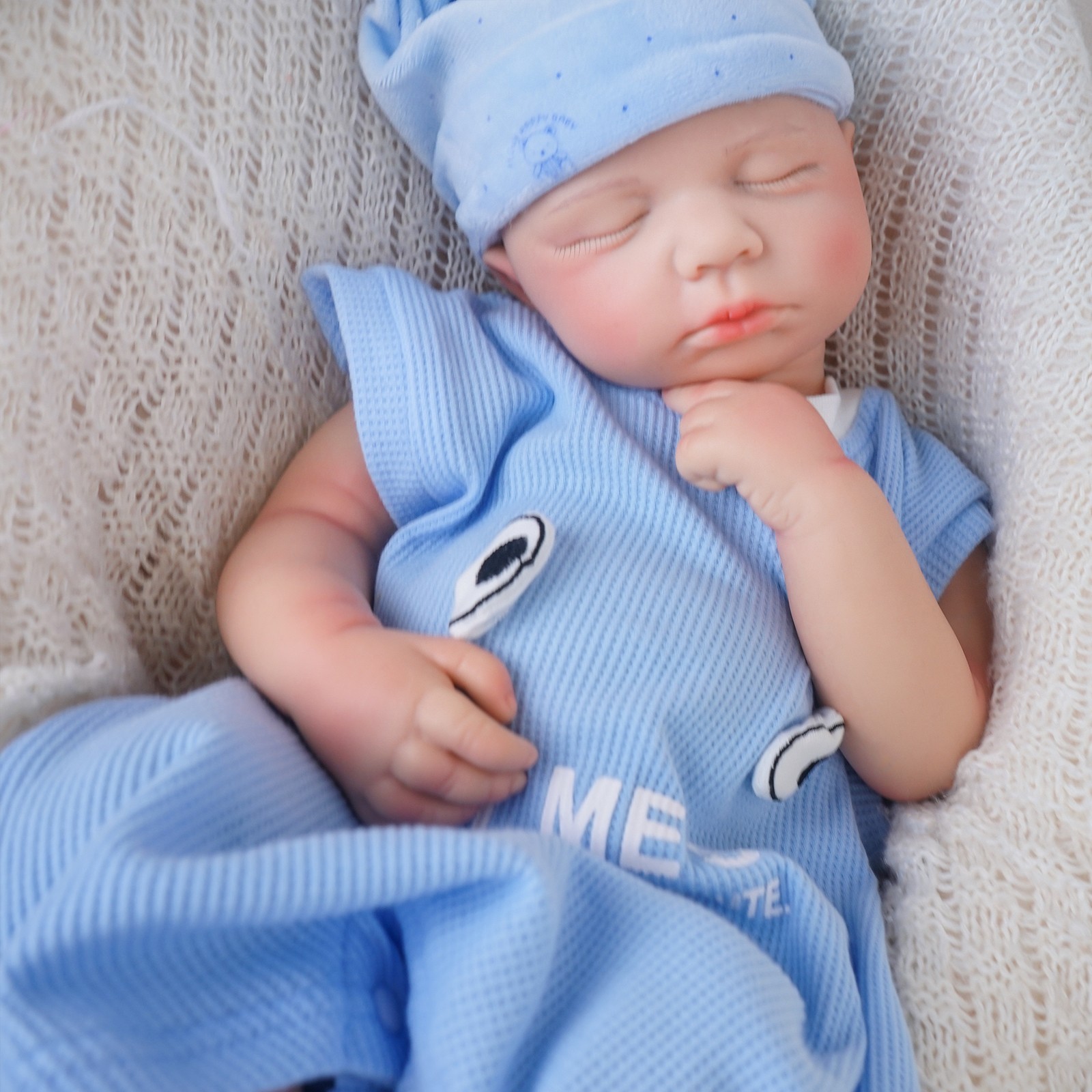 52cm Reborn doll, silicone doll, handmade, crafts, children's toys,gifts