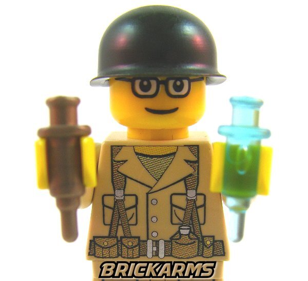 BrickArms Syringe Accessory for Minifigures -Pick Color- NEW