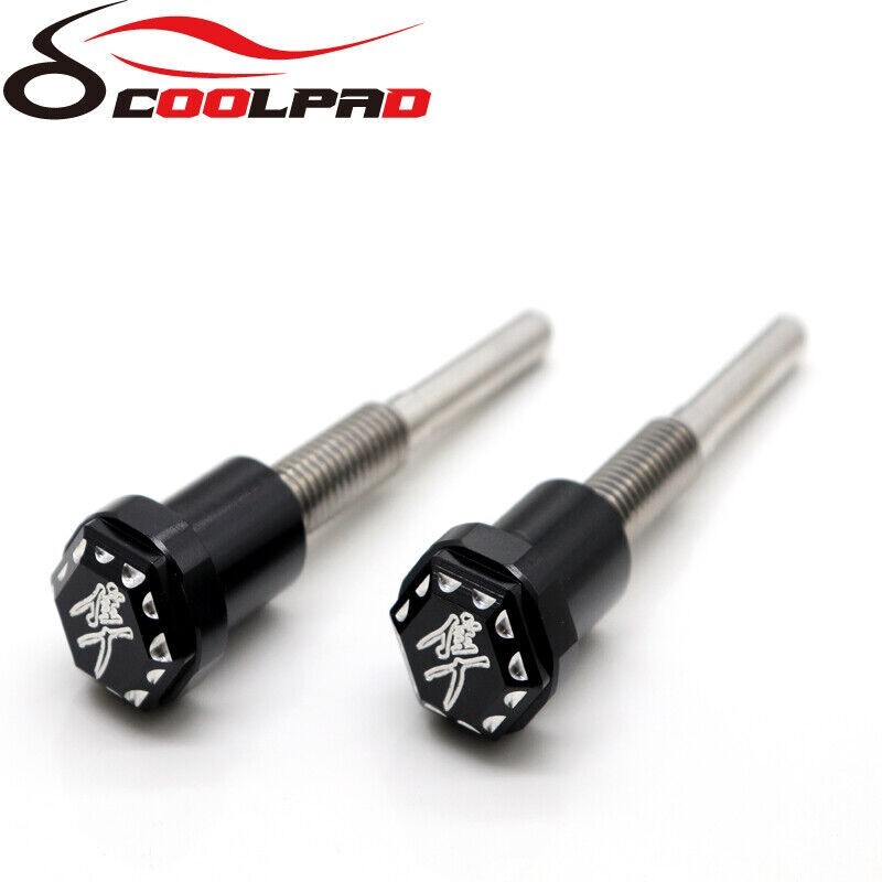 For Suzuki GSX1300R Hayabusa 2008-2022 3D Hex Front/Rear Seat Thumb Screws Bolts