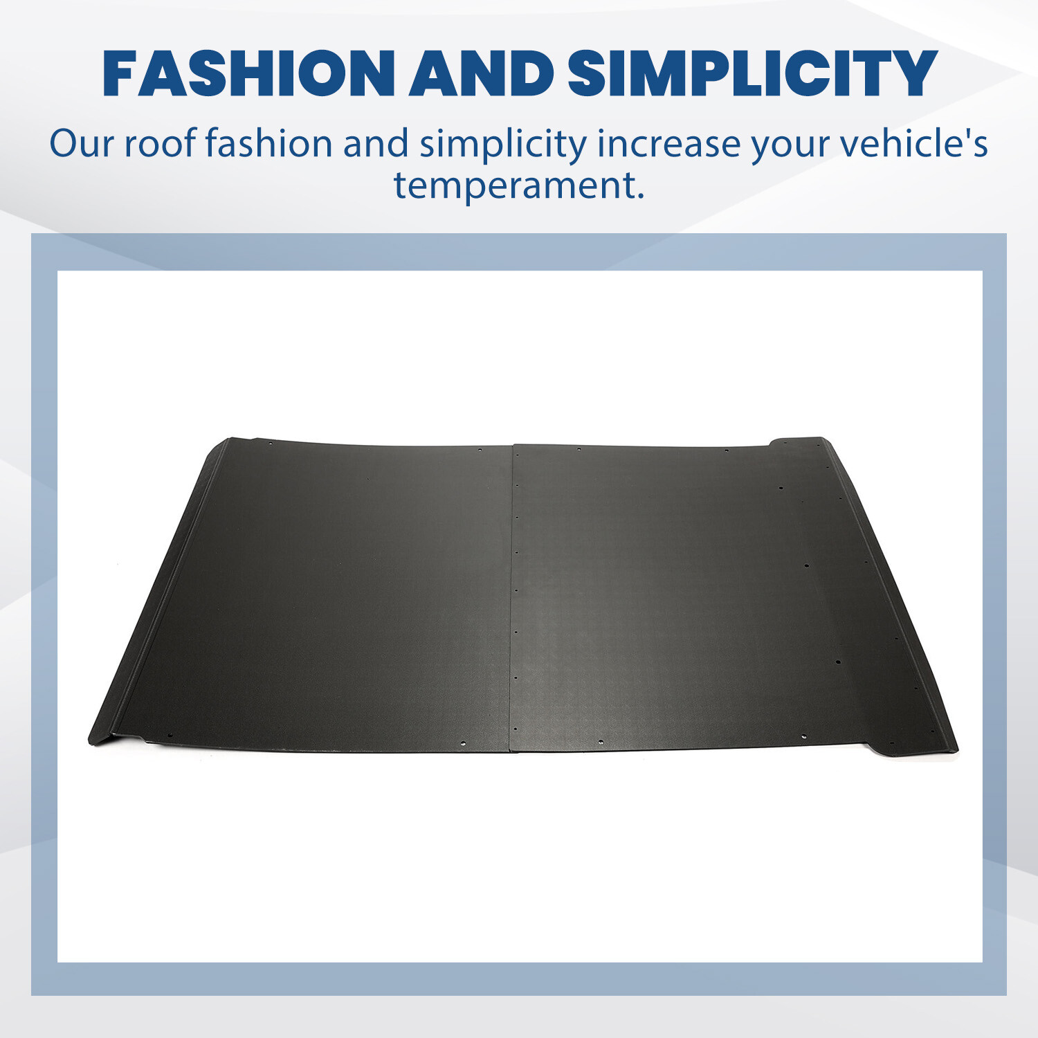 2 pcs Hard Top Roof Fit Polaris Ranger 570 Crew Mid-Size 2015-2019 4 Seat