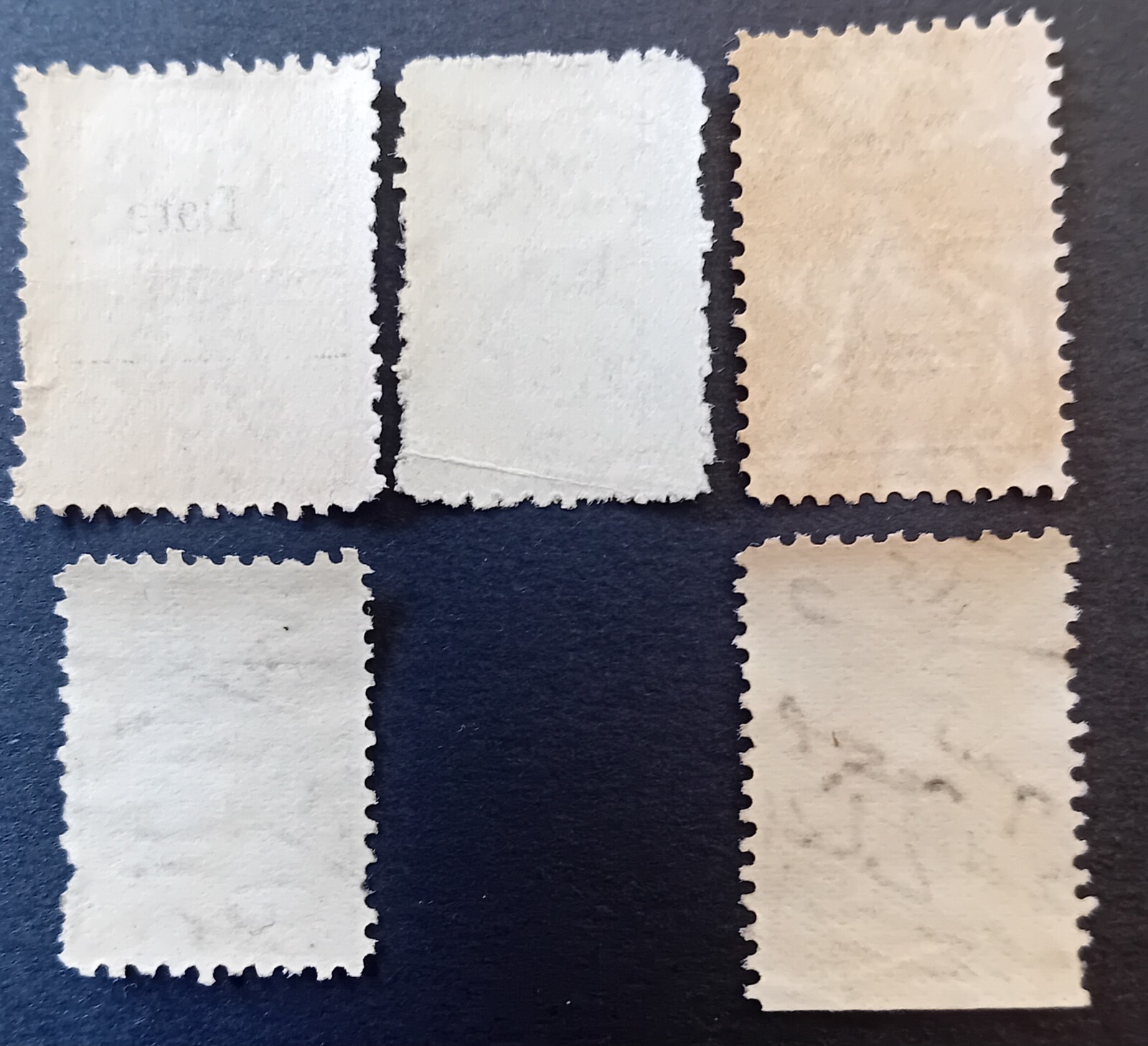 Palestine stamps O.P.D.A. E.E.F. Unique Errors As Scan See Descriptions #L1/1