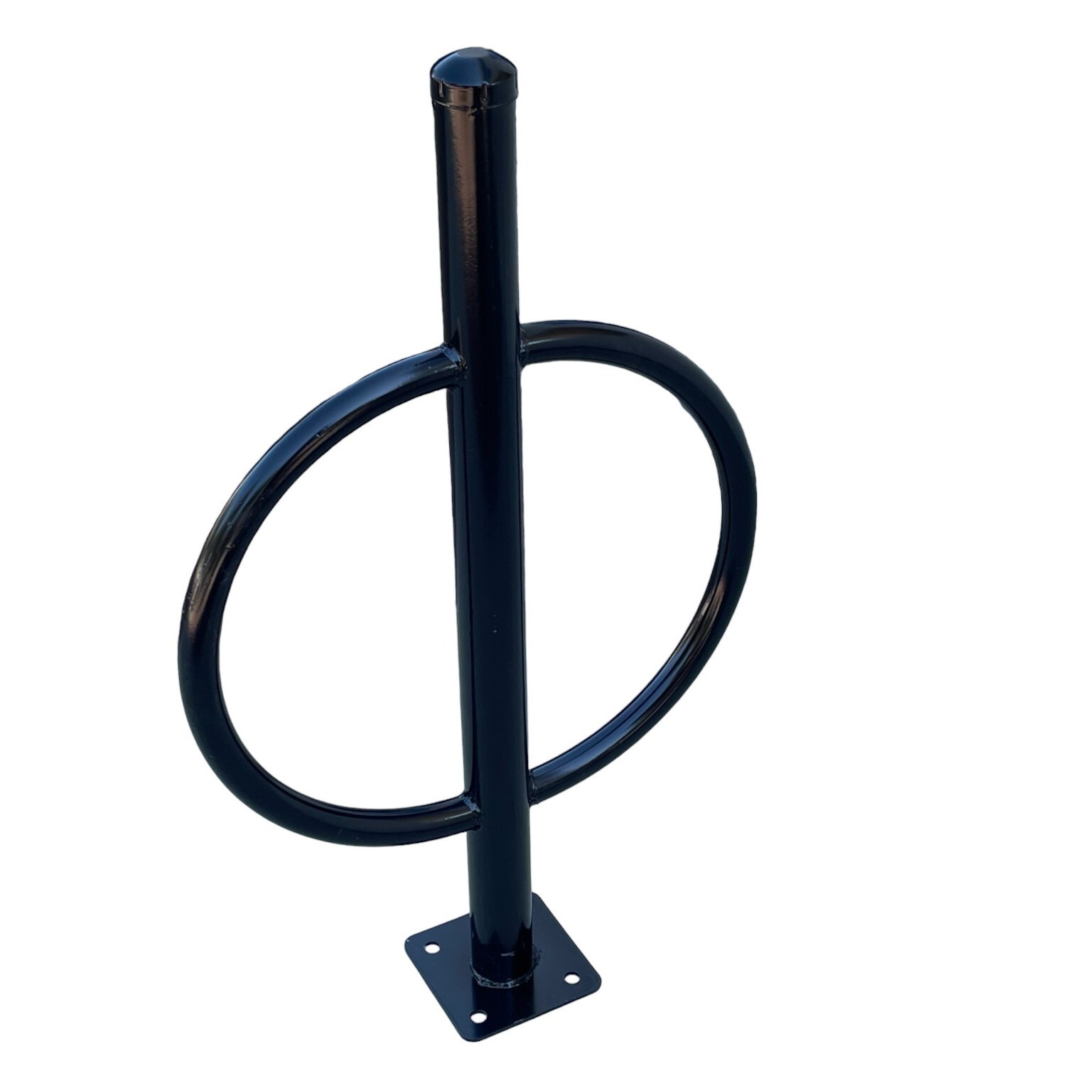 Sandbaggy Commercial Post and Ring Bike Rack - Surface Mount (2 Bike Capacity)
