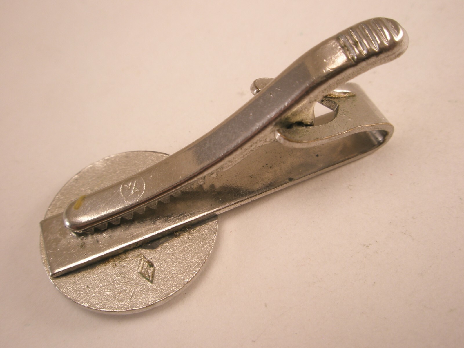 Steelers Pittsburgh Stainless Steel Logo Vintage Tie Bar Clip