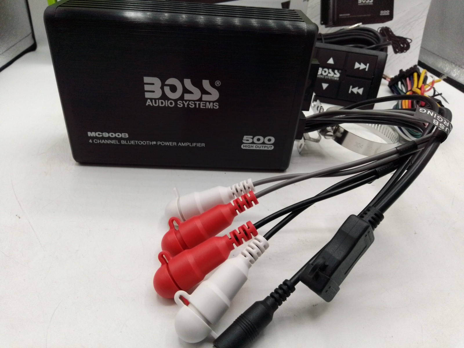 BOSS Audio Systems MC900B All-terrain Amplifier System 500 High Output