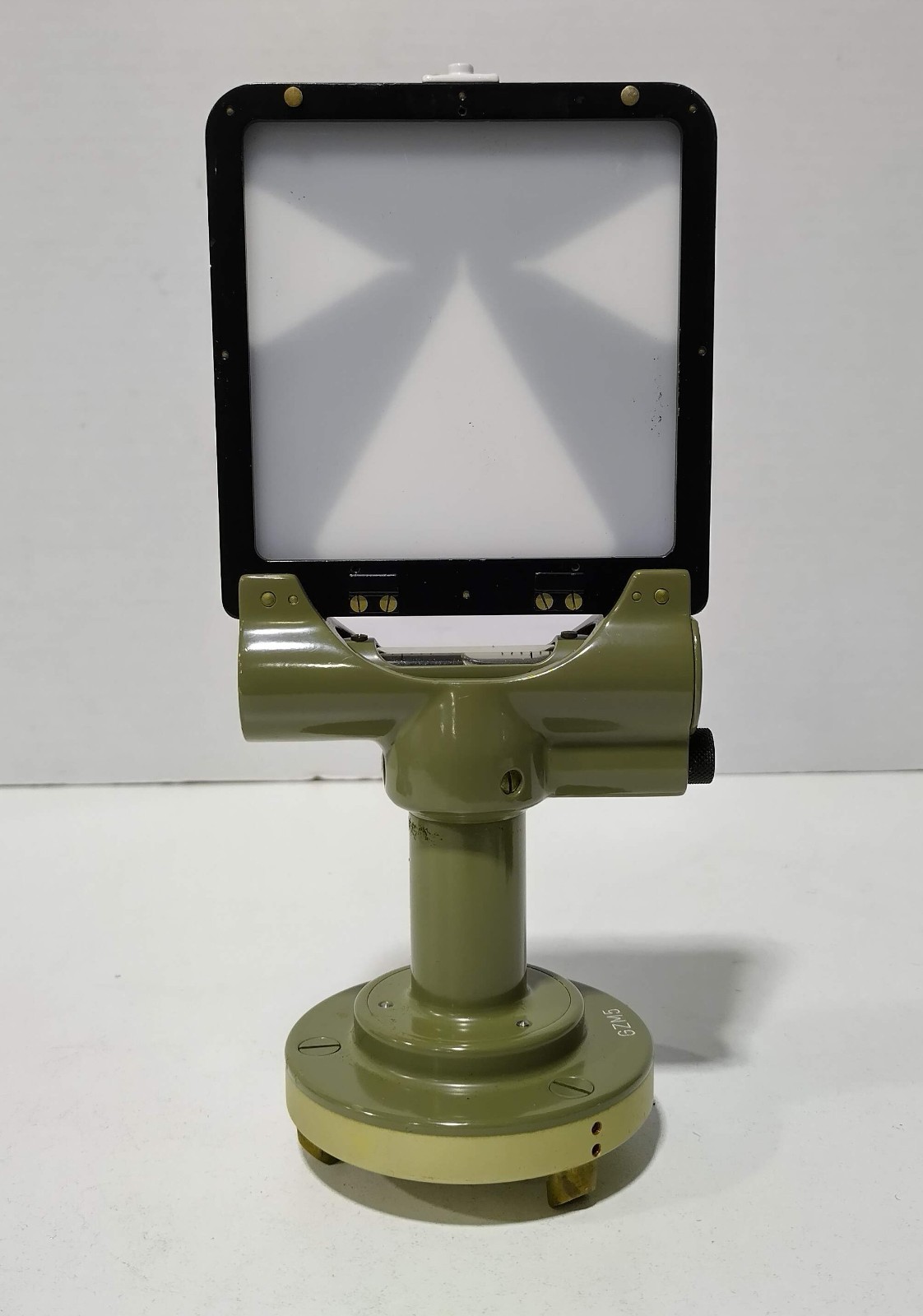 Wild Heerbrugg Switzerland Surveying Target Tribrach GZM5 w/Case Vintage 1960s