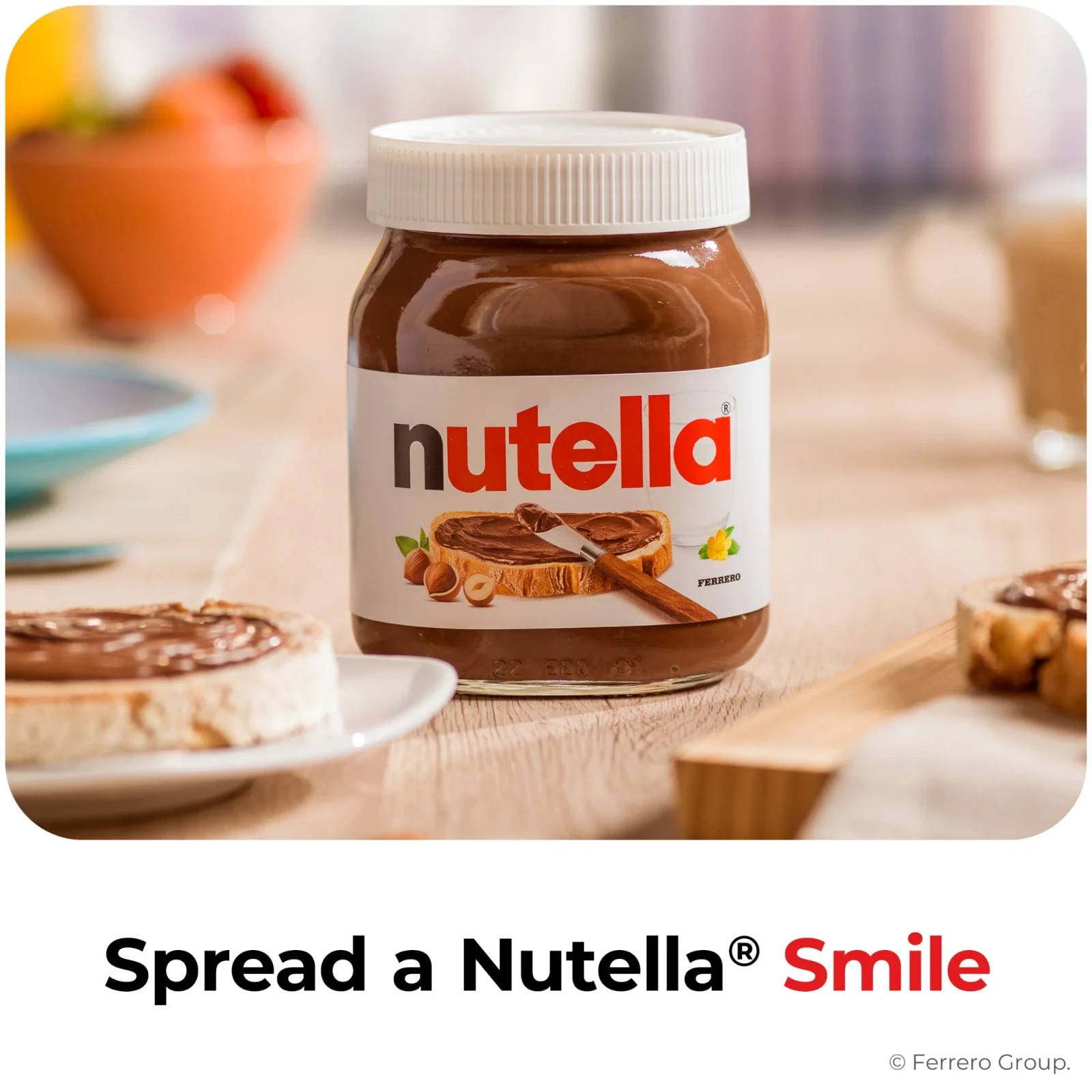 Nutella Hazelnut Spread with Cocoa for Breakfast, 33.5 oz Jar , Free Shipping