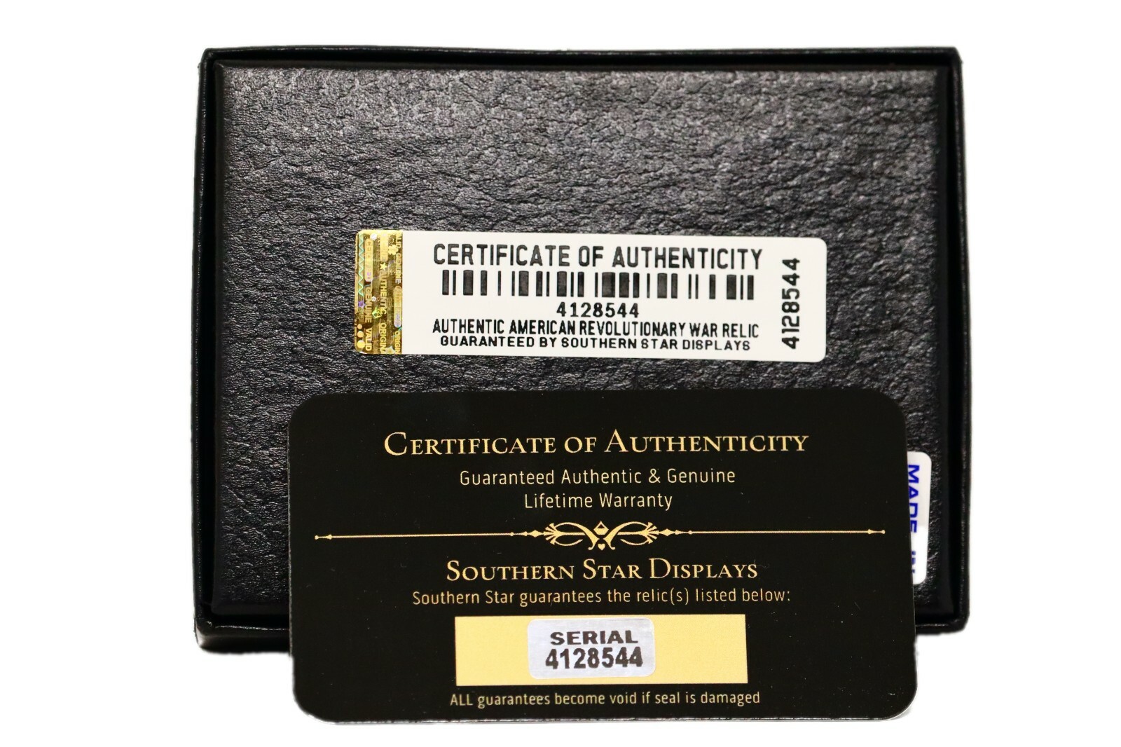 Revolutionary War Pistol Ball from Yorktown, Virginia with Display Case & COA