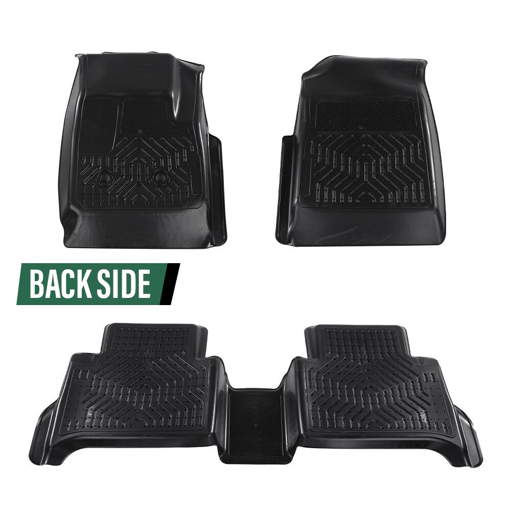 Fit For 15-22 Chevy Colorado GMC Canyon All Weather Floor Mats TPE Liners