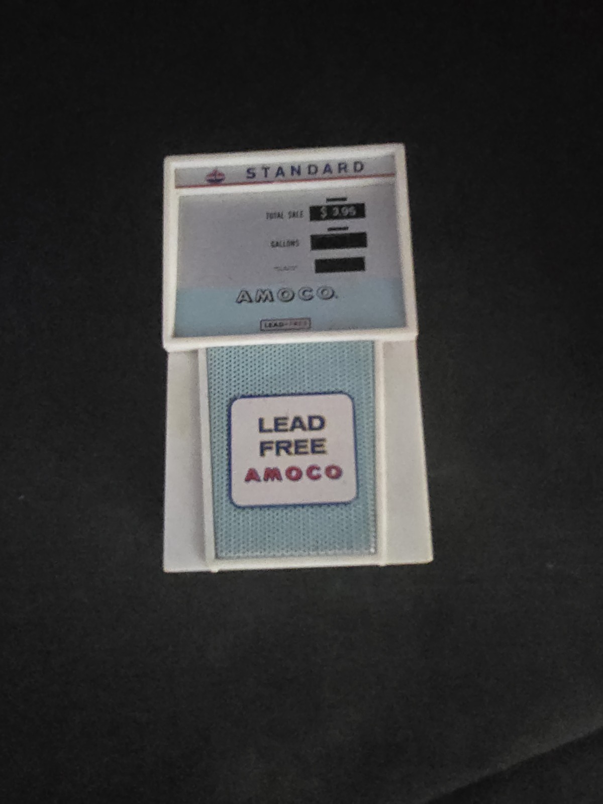 Vintage Amoco American Standard Gas Pump Novelty AM Transistor Radio Not Tested