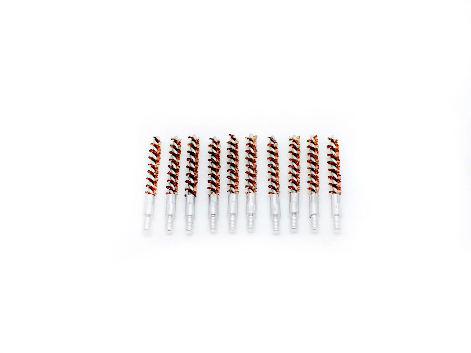 10 Pack- .22 Cal Phosphor Bronze Bore Brushes for Gun Cleaning and Maintenance