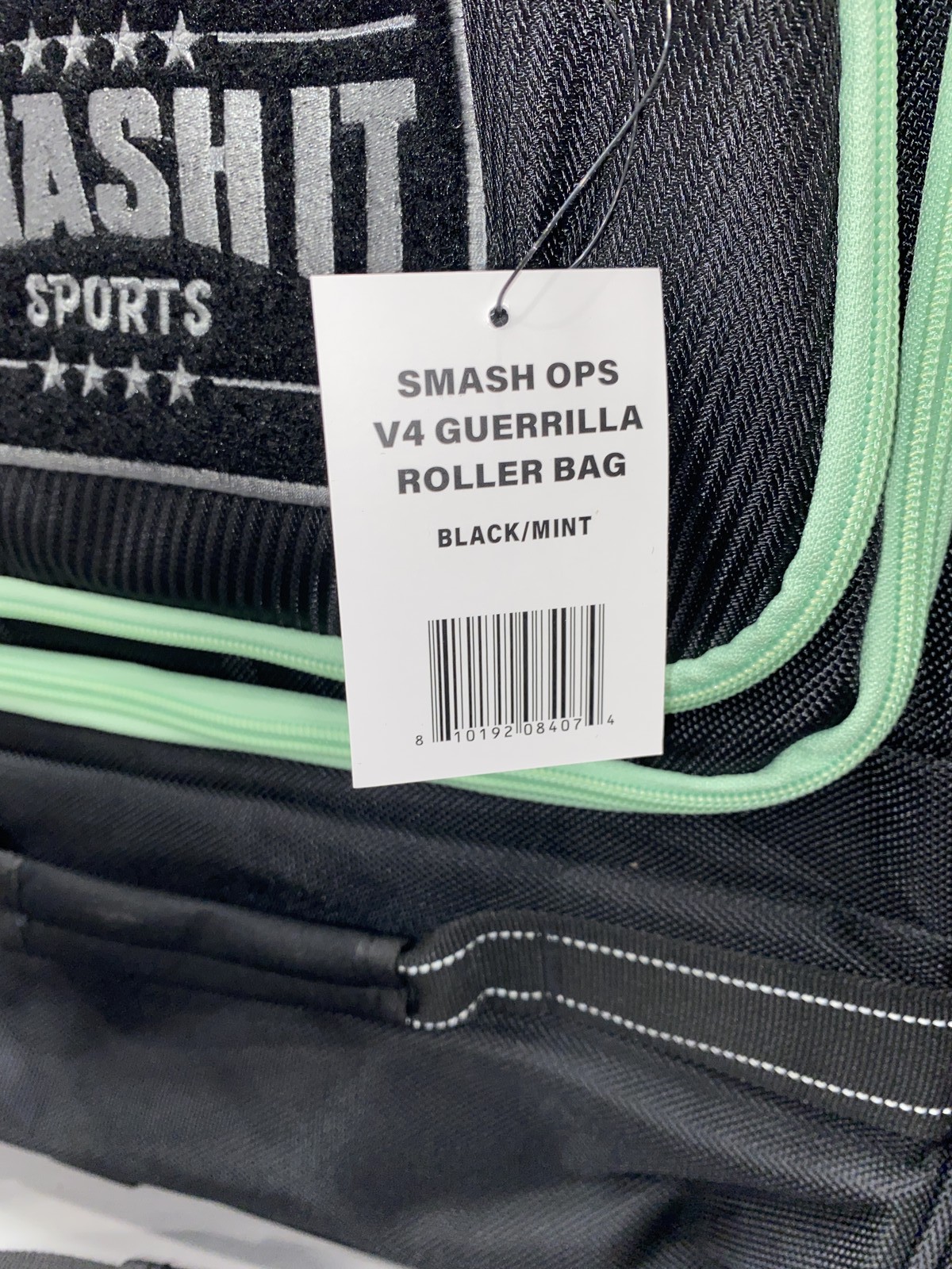 Smash It 2025 Smash Ops Guerrilla V4 Roller Bag - Black/Mint