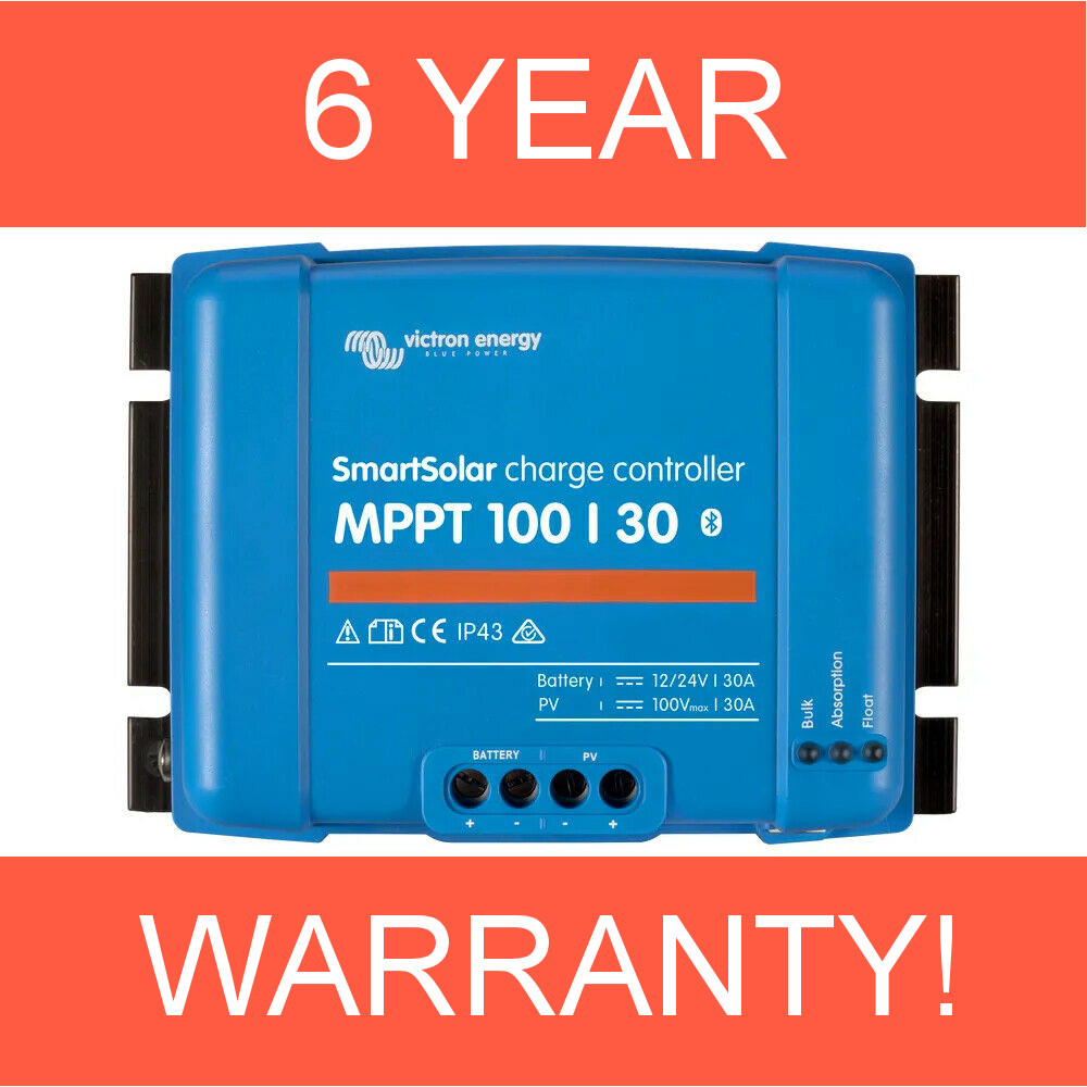 Victron Energy SmartSolar Bluetooth MPPT Charge Controller, Every Size Available