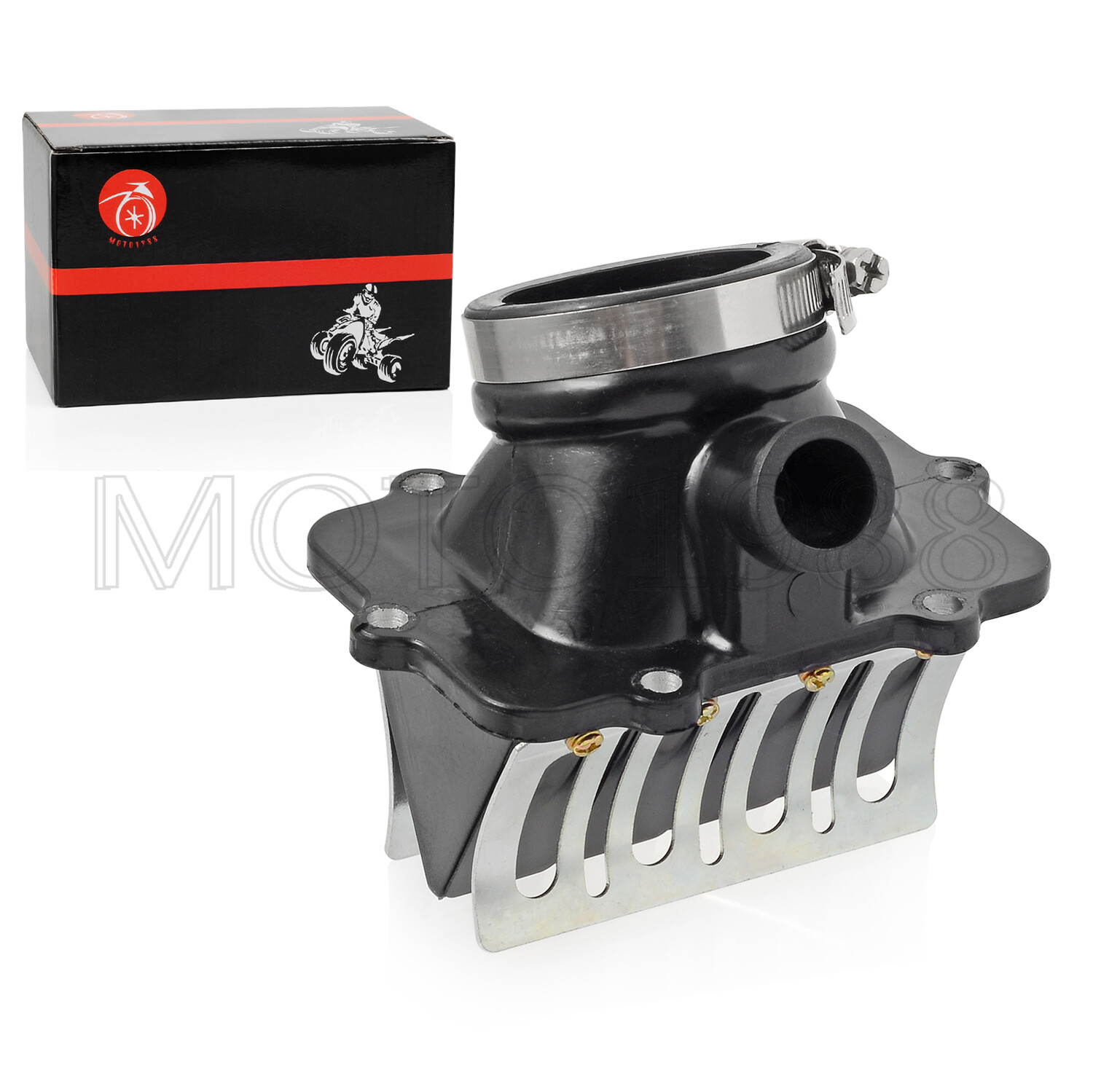 2SETS Carb Flange Intake Socket Reed Valve For Ski-Doo Legend Summit MXZ 700 800