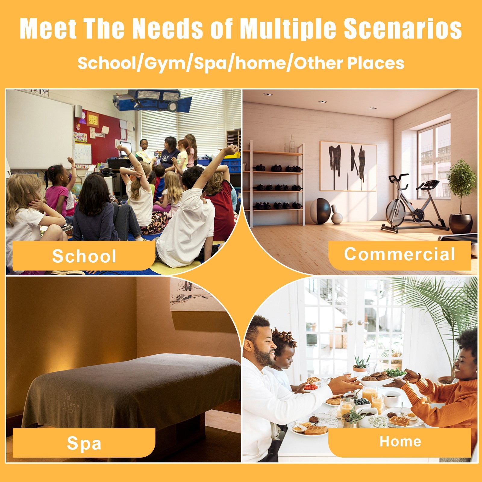 440 lb Ultrasonic Height and Weight Scale w/ LCD BMI Digital Physician Scale NEW