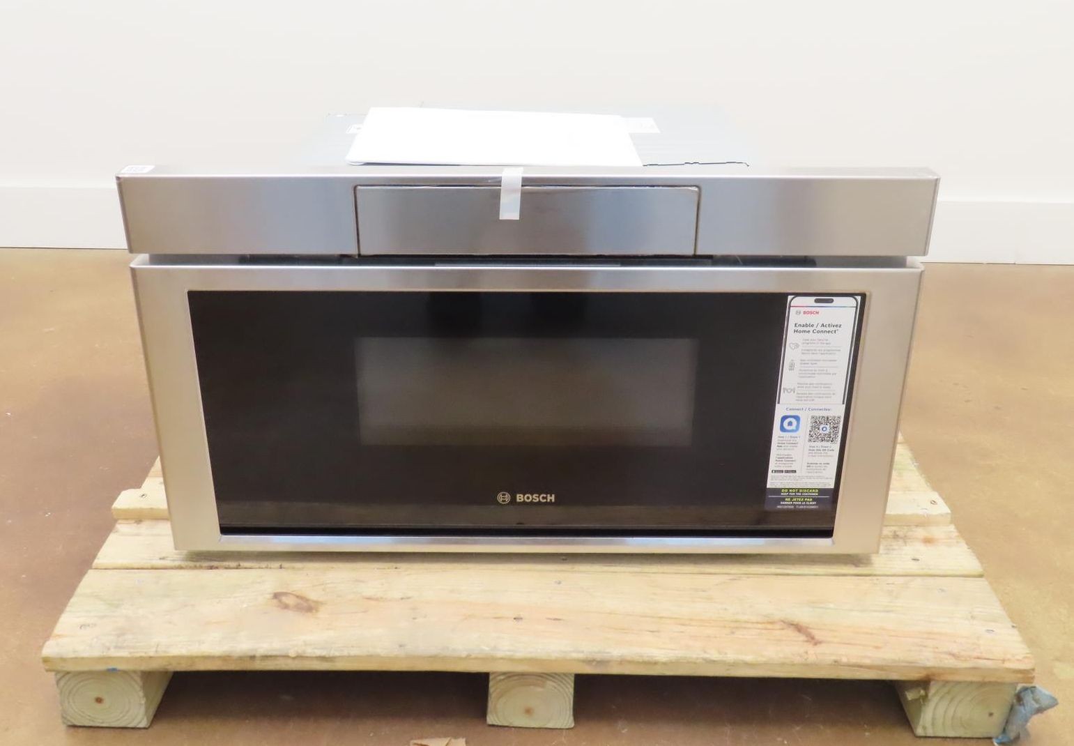 Bosch 800 Series HMD8054UC 30" Tilt Display 1.2 CuFt Smart Microwave Drawer Pics