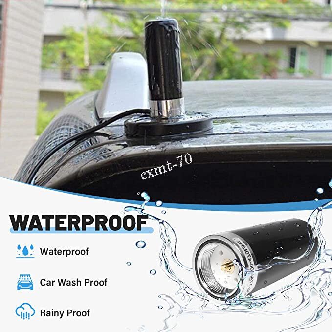 NMO Radio Antenna Dual Band Mount Antenna Connection for Midland MXT-275 MXTA23