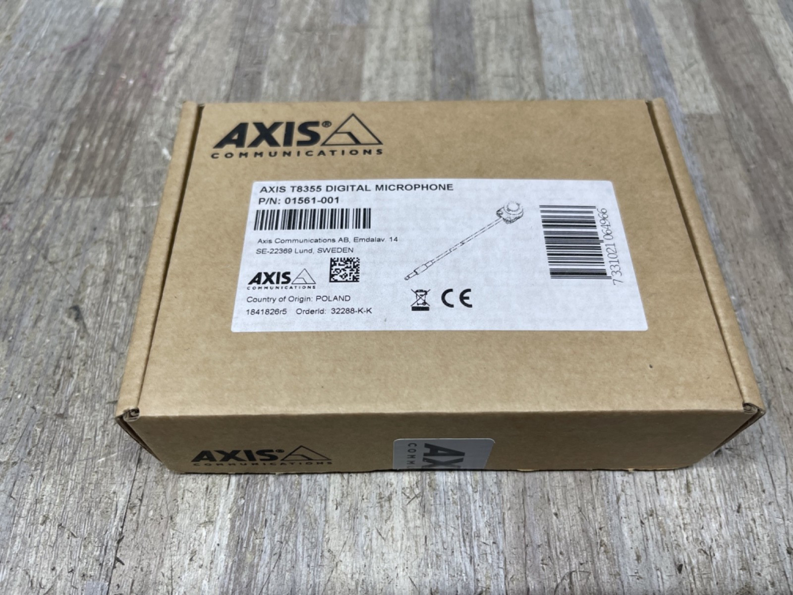 NEW AXIS 01561-001 T8355 Wired Digital Microphone - FREE SHIPPING - ZX