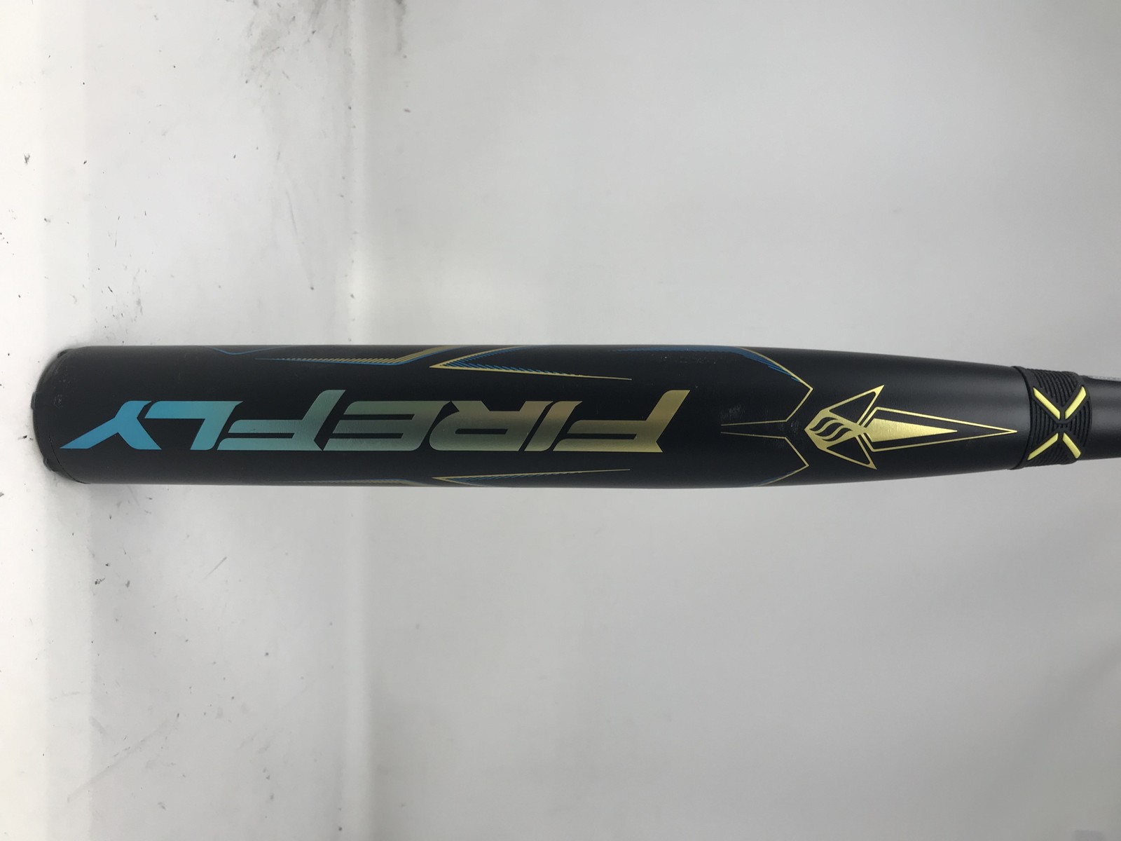 Used Easton Firefly Fastpitch Softball Bat -12 Drop 2 Pc. 29/17 Blk/Gld