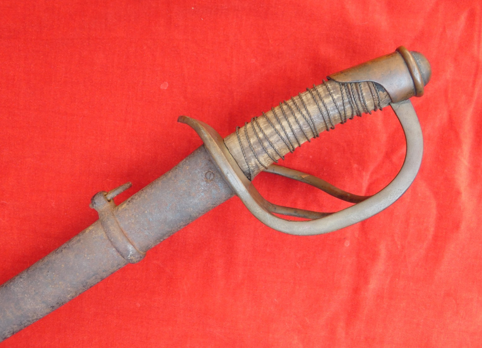 ANTIQUE AMERICAN M1840 WRIST BREAKER CAVALRY SABER CIVIL WAR sword dagger blade