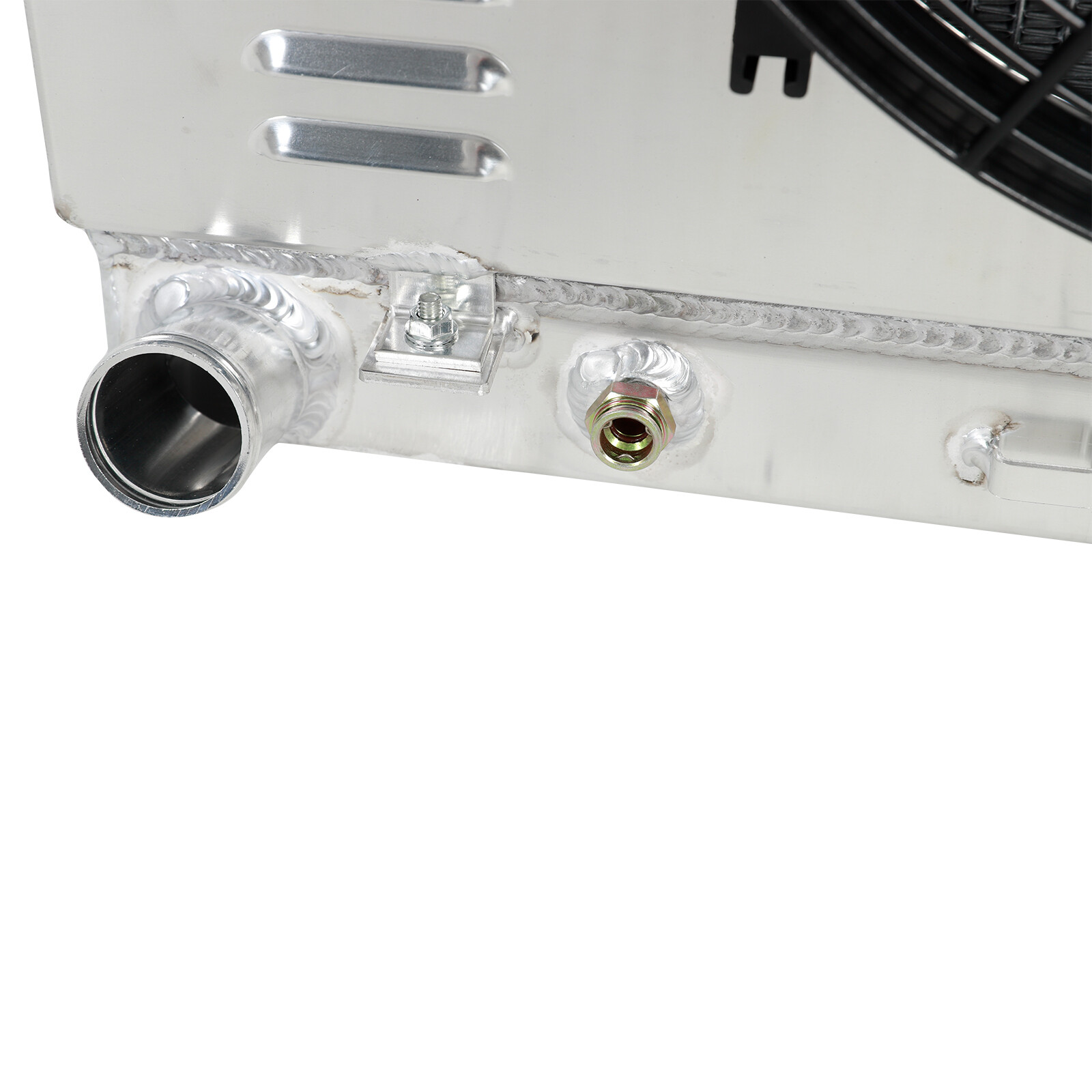 3 Row Radiator+Shroud Fan Kits For 2006-2012 Chevy Colorado Hummer H3/GMC Canyon