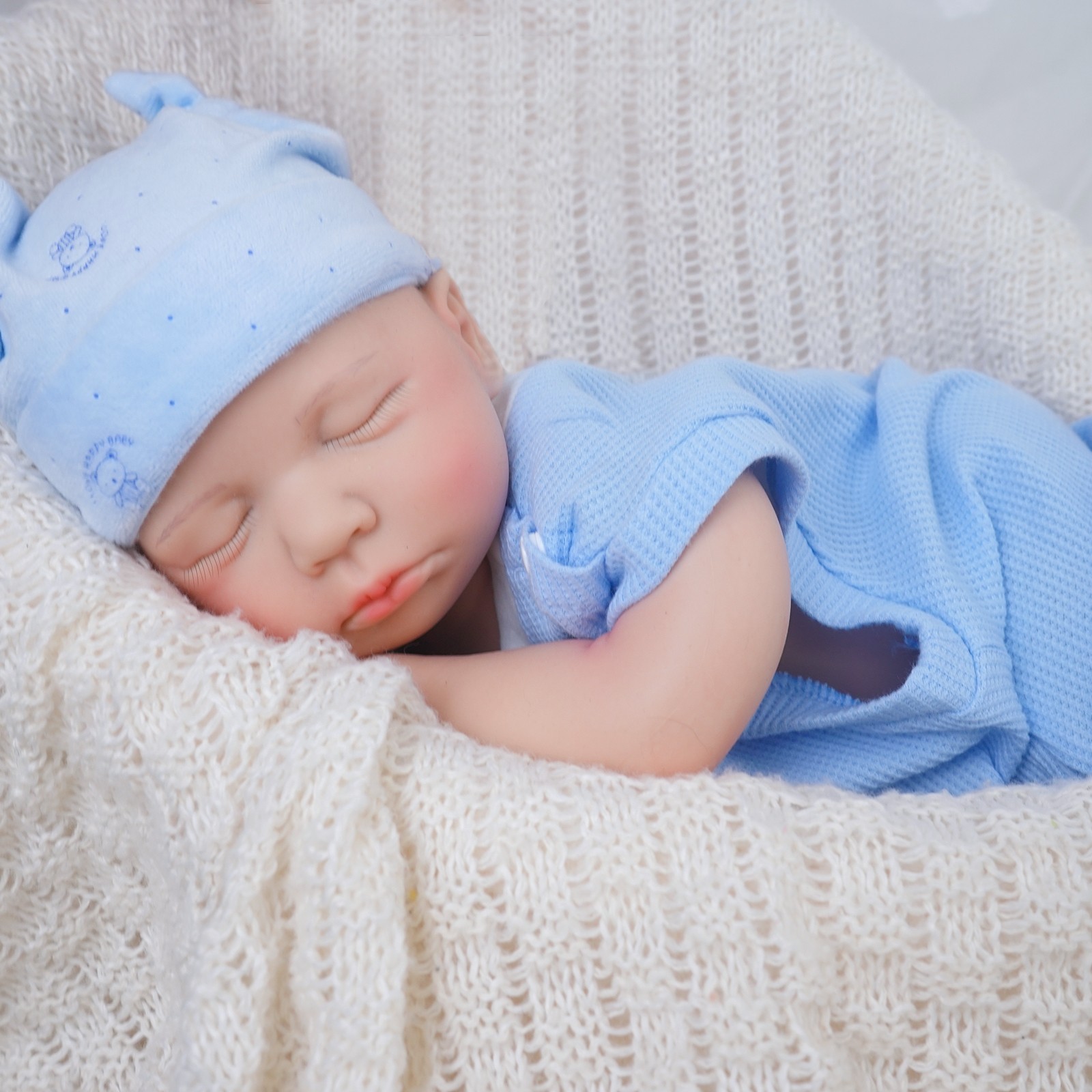 52cm Reborn doll, silicone doll, handmade, crafts, children's toys,gifts