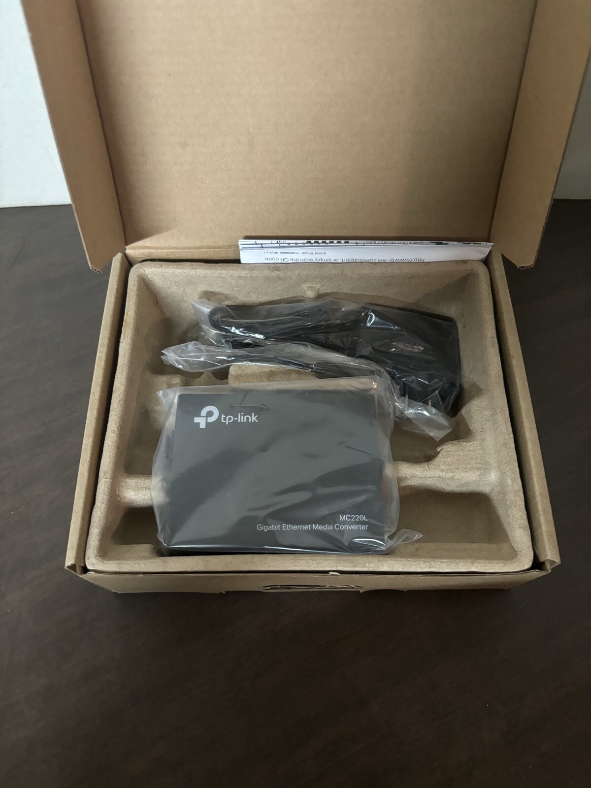 TP-Link MC220L Gigabit Ethernet SFP Media Converter