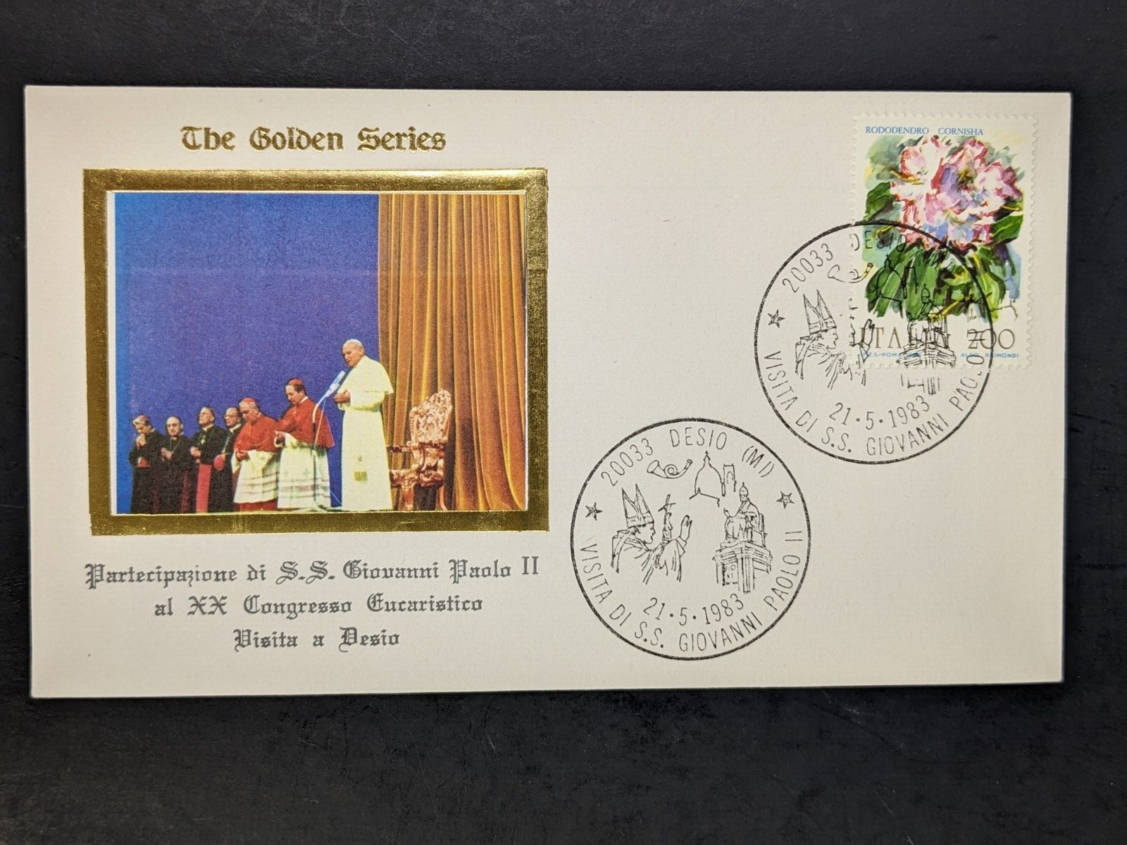 Pope John Paul II, Presides Over 20th Eucharistic Congress, 12 Covers Plus