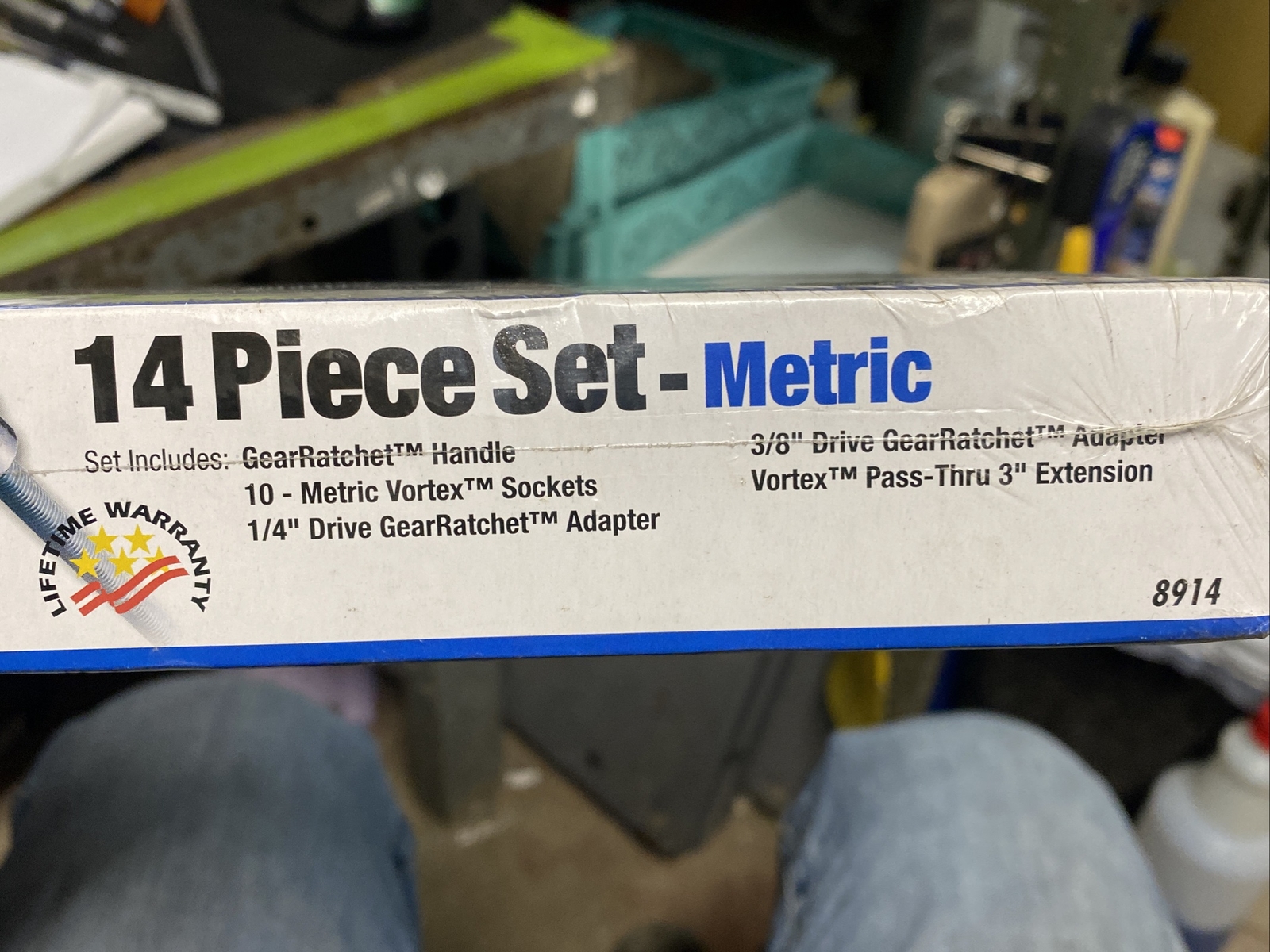 GearRatchet, 14pc. Met Vortex Socket Set, Part #8914