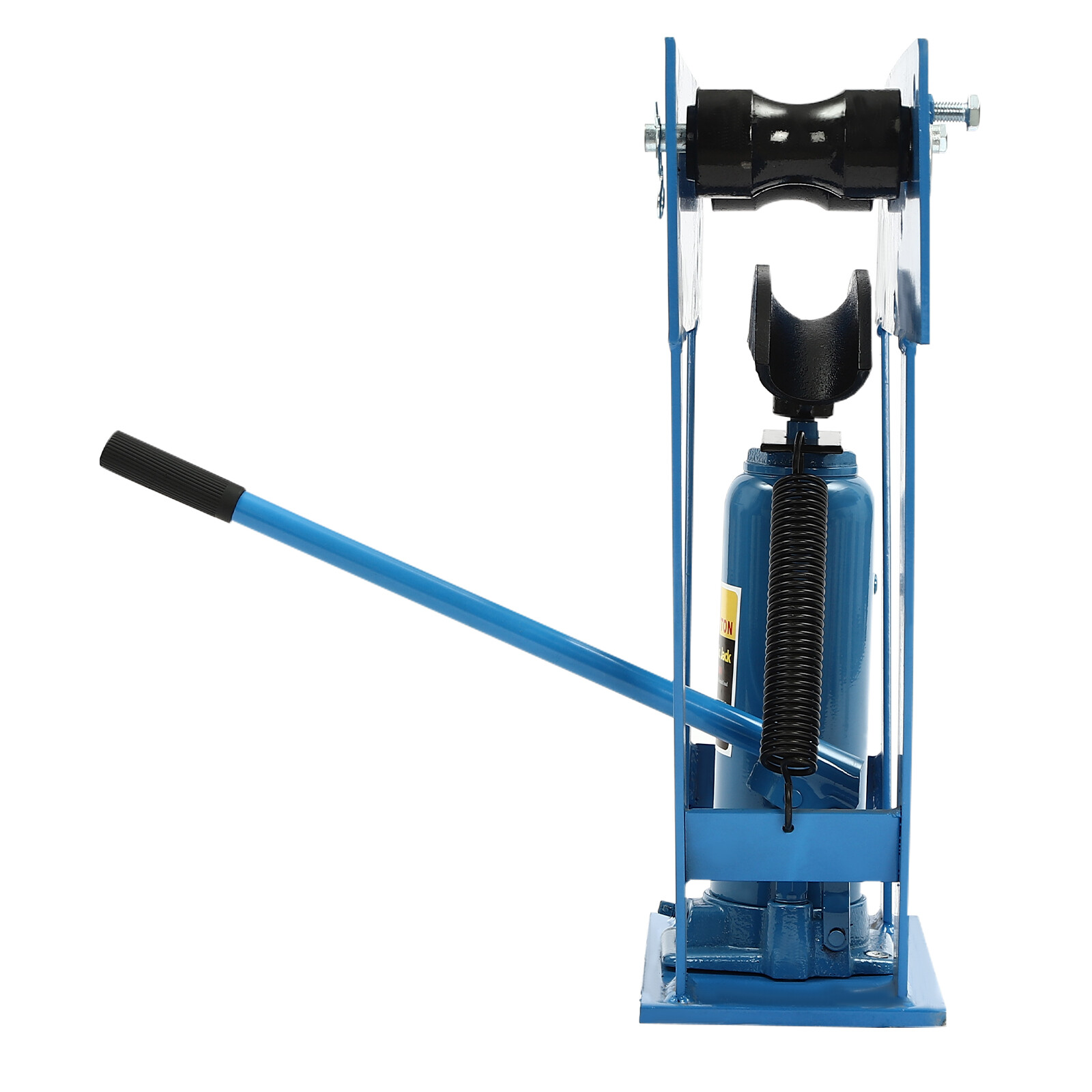 16 Ton Pipe Bender Manual Hydraulic Piping Bending Exhaust Tube Fabric w/8 Dies