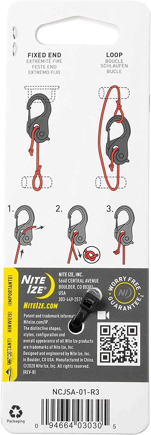 CAM JAM XT Cord Tightener 280 lb 1/16 - 3/16 sz rope (2 PACK) NCJSA-01-R3 NEW