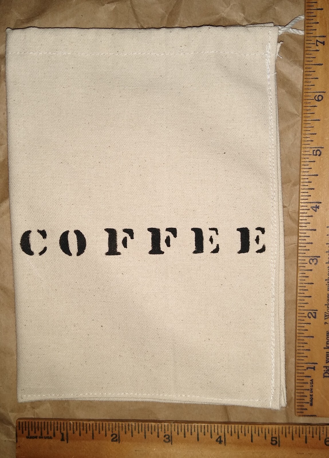 Civil War 5 RATION TICKING BAGS Haversack Soldier Union Rebel