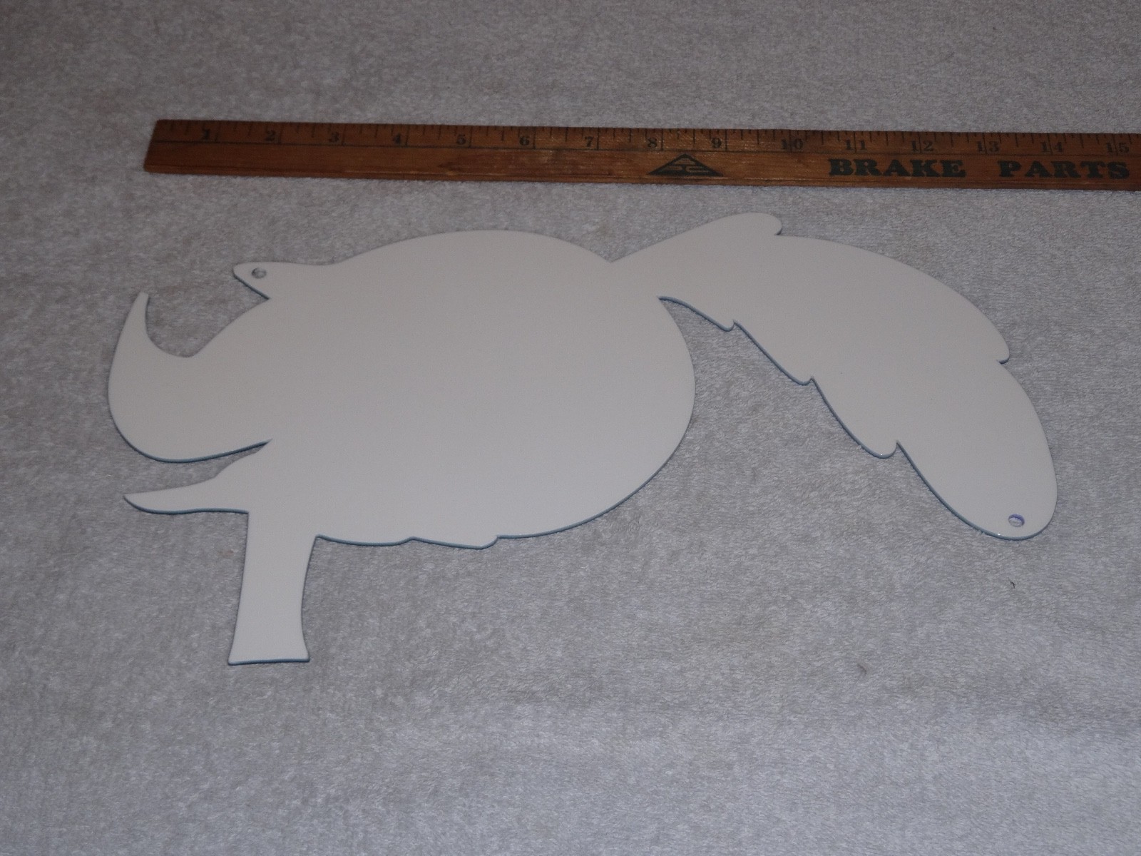 VINTAGE ROAD RUNNER DODGE PLYMOUTH PERFORMANCE 13" METAL GAS OIL SIGN ROADRUNNER