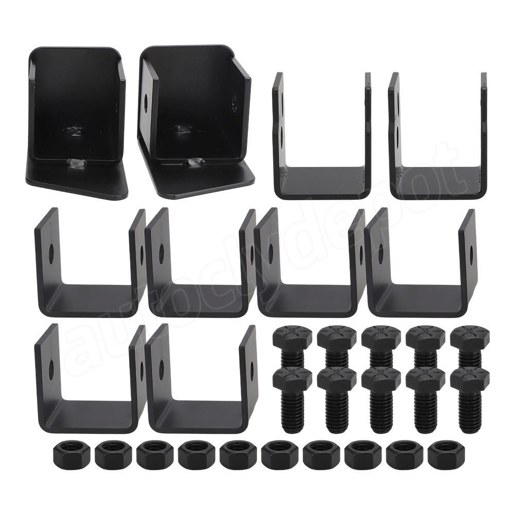 2.5" Rear Seat Lift Kit For 14-18 Chevy Silverado GMC Sierra Crew Cab 1500 Truck