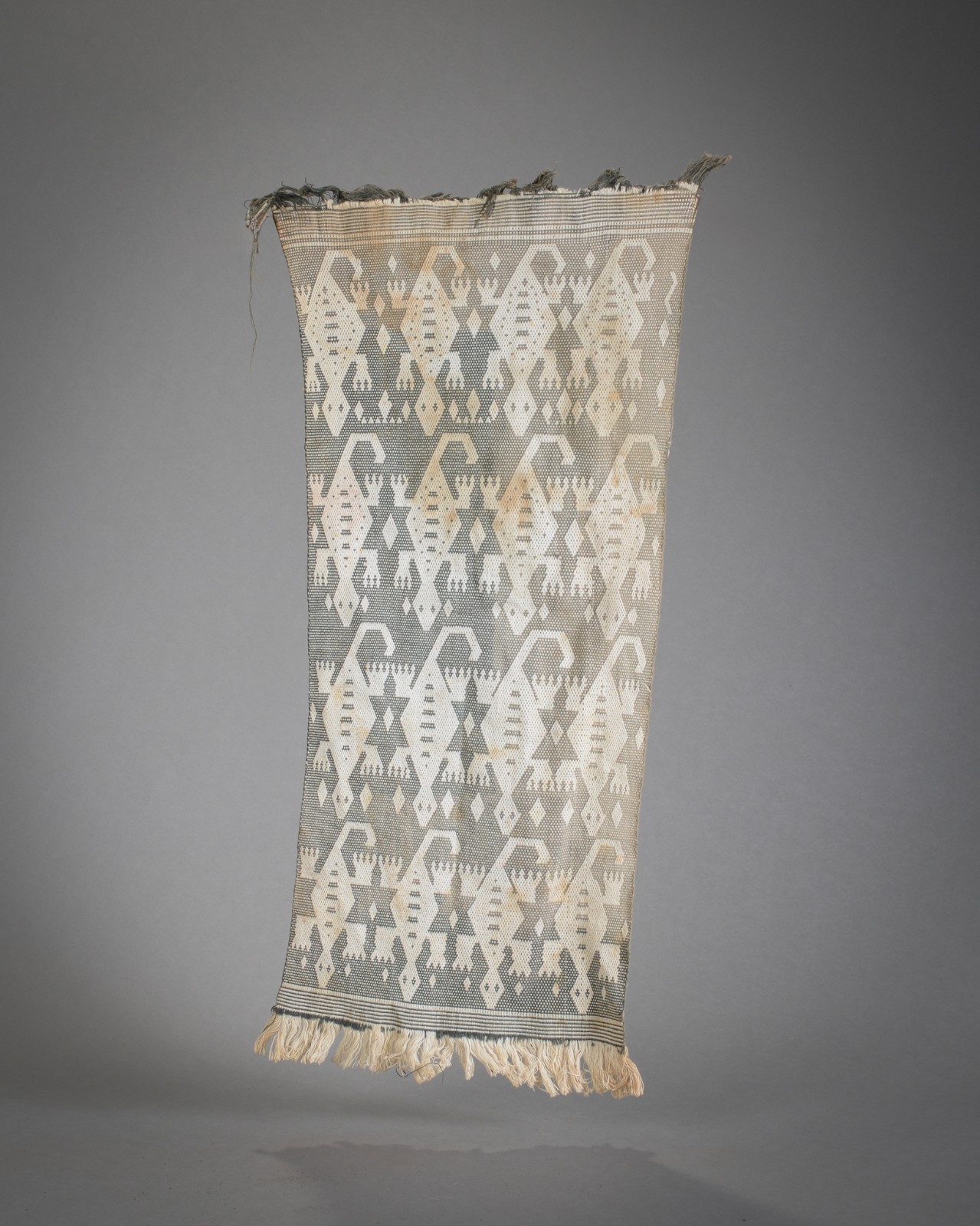 OLD FINELY WOVEN IKAT, Timor Island, Indonesia.
