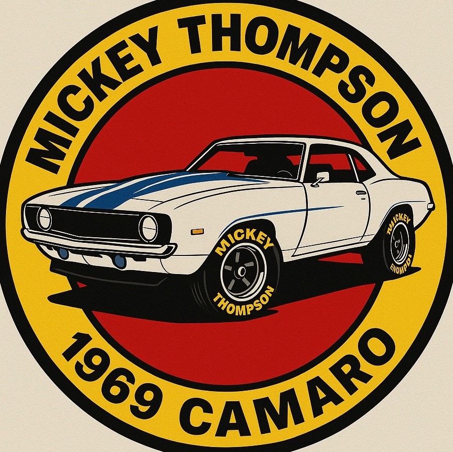 1969 Chevrolet Camaro Mickey Thompson Vintage Style Metal Sign HI GLOSS!!