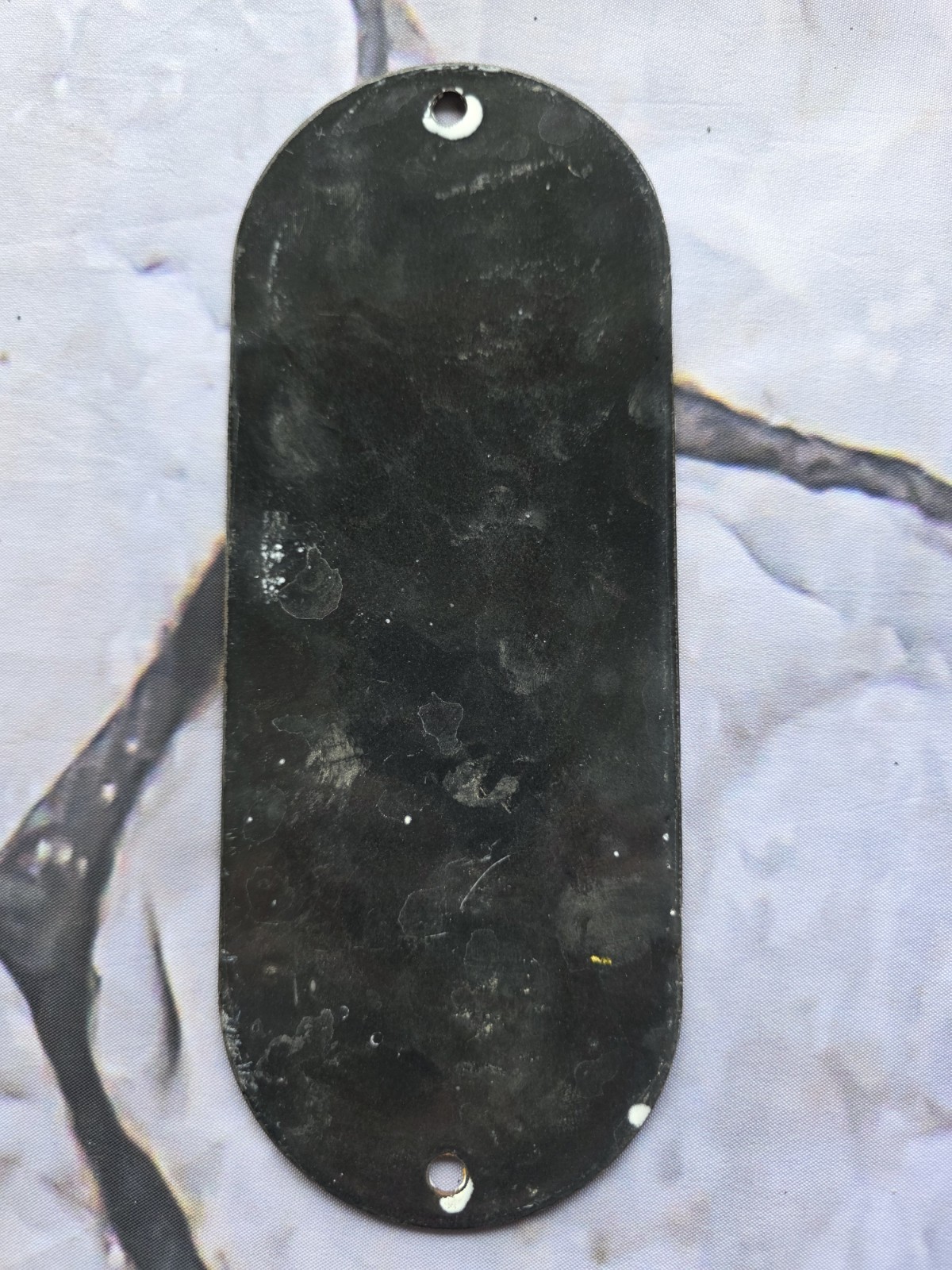 VINTAGE GERMAN TRINK COCA-COLA DOOR PUSH PORCELAIN SIGN SODA COKE 6"x3.5"