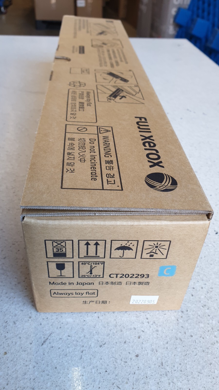 Genuine Xerox CT202293 Cyan Toner for Versant 80 / 180 Press Brand New See Pics
