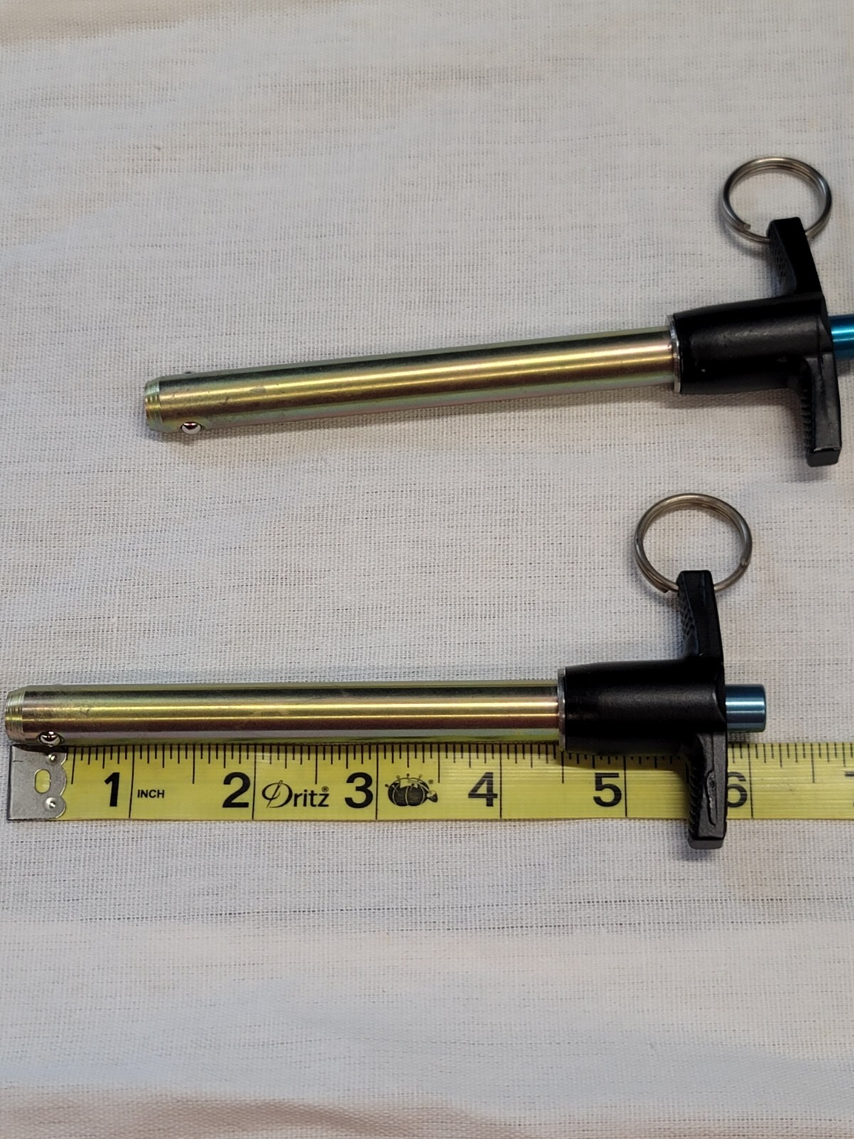 Carr Lane Ball Lock Clevis Pin T-Handle Quick Release Push 1/2 4 CL-8-BLPT-4 (2)